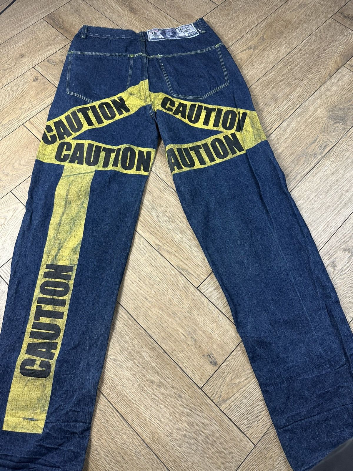 Japanese Brand × Vintage Vintage baggy jeans - Size US 36 / EU 52 - 6 Thumbnail