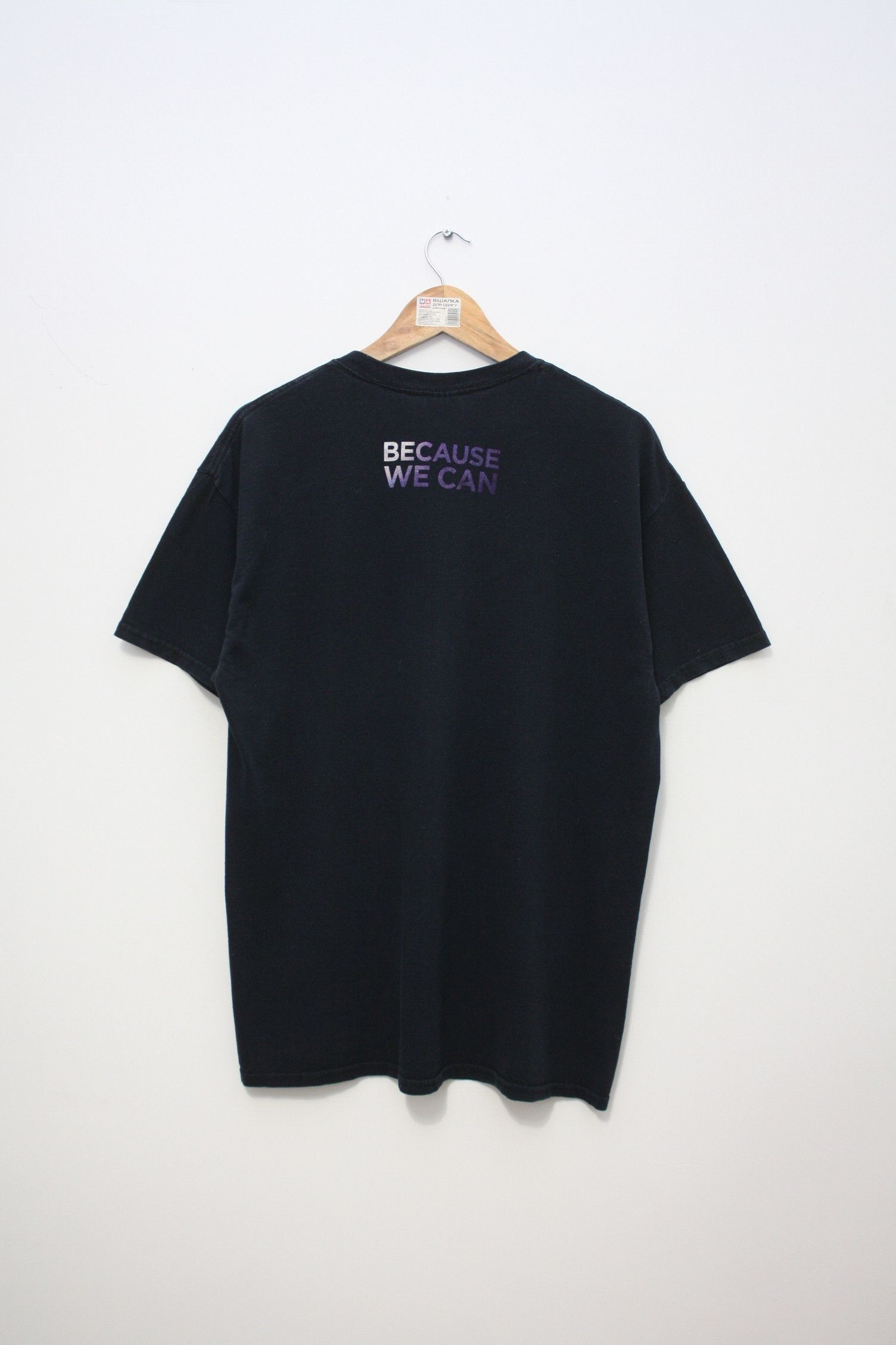 Band Tees Bon Jovi Because We Can Black T-Shirt Men's Large Size US L / EU 52-54 / 3 - 2 Thumbnail