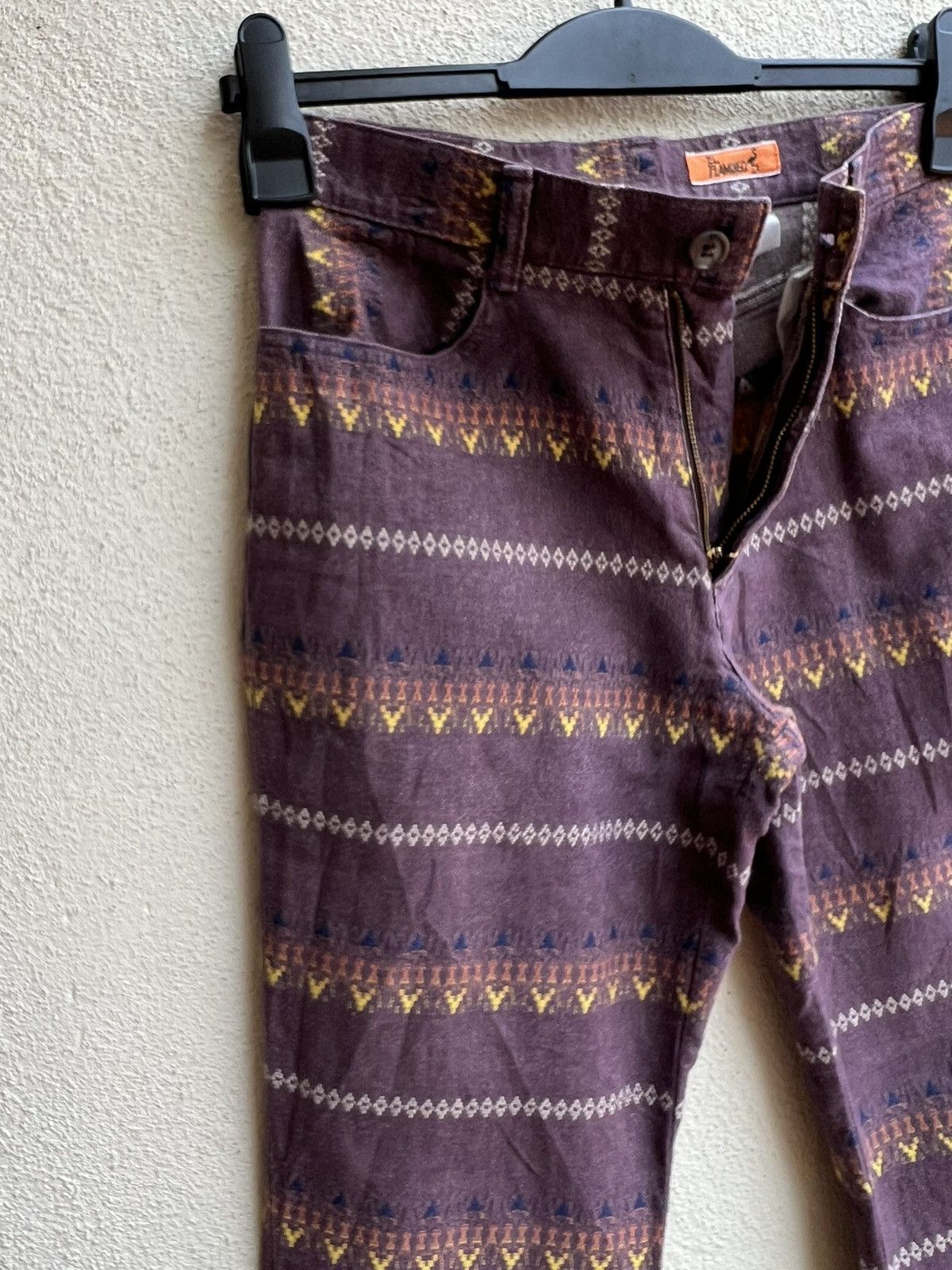 Hysteric Glamour Vintage 90s El Flamingo Japan Psychedelic Bootcut Pant Size US 28 / EU 44 - 8 Thumbnail