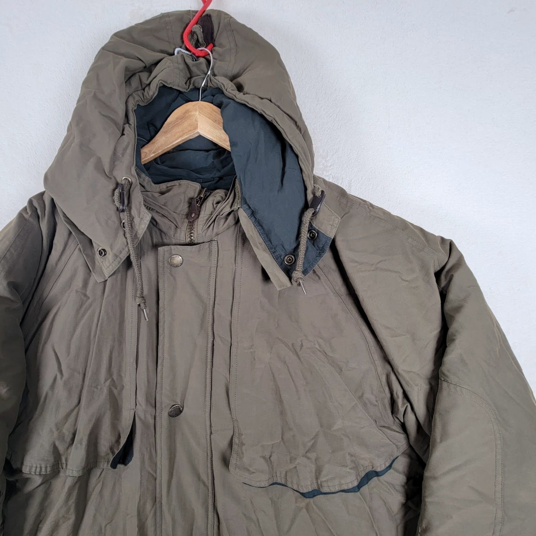 London Fog VINTAGE London Fog Down Liner 3way All Season Shell Hood Jacket Mens Regular L Brown Size US L / EU 52-54 / 3 - 3 Thumbnail
