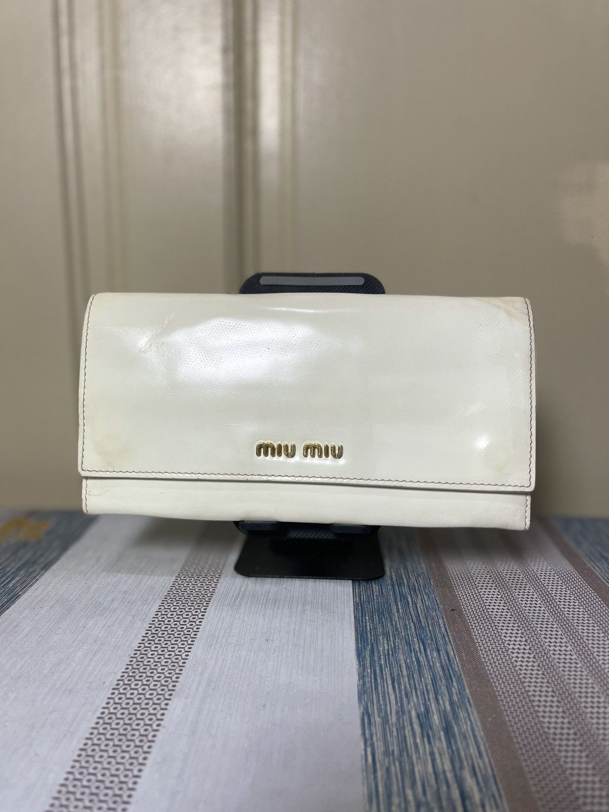Miu Miu Patern Leather Wallet