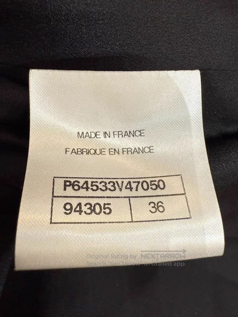 Chanel Chanel Comb Street Series Black Woollen Mixed Cashmere Coa Size XS / US 0-2 / IT 36-38 - 7 Thumbnail