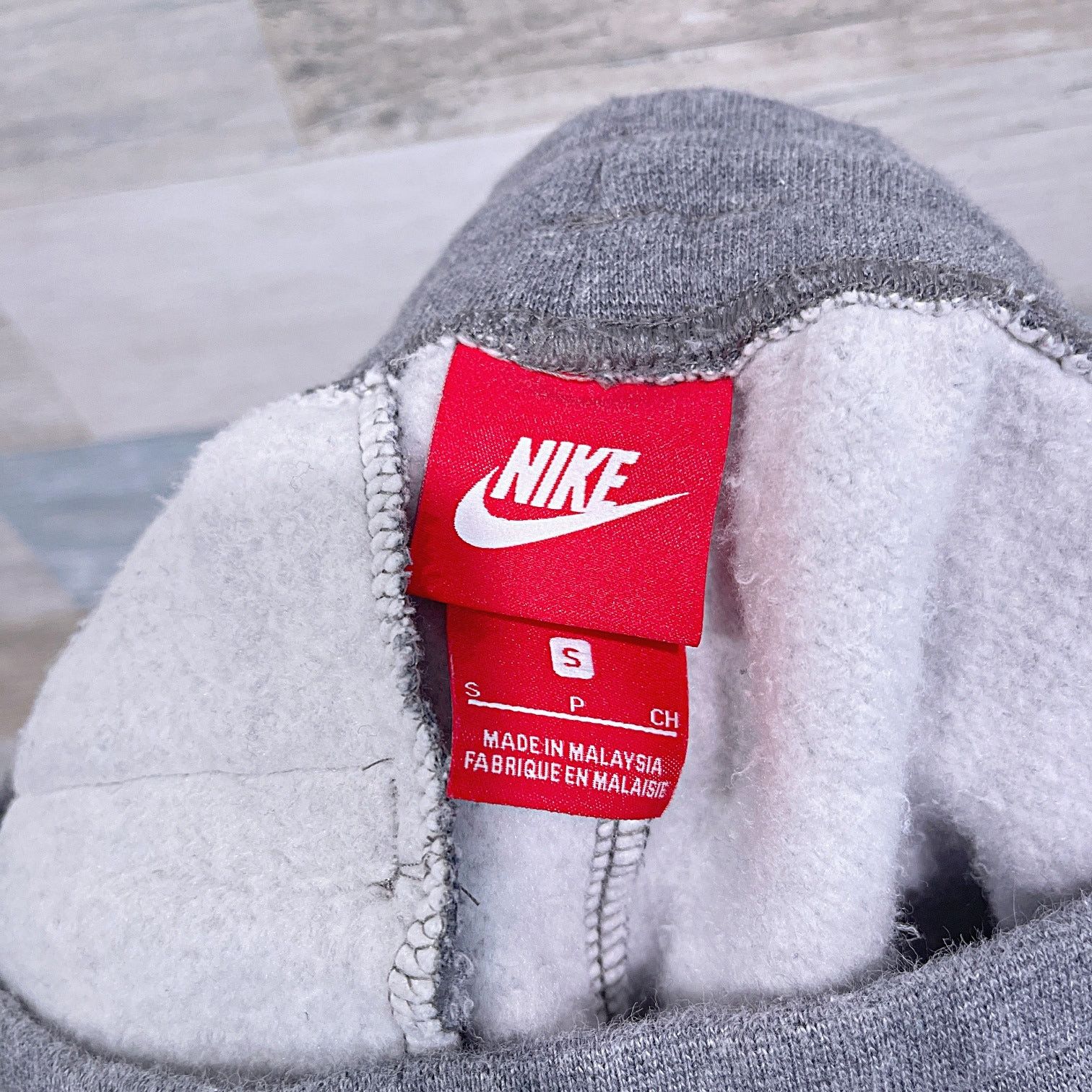 Nike Nike Air Fleece Sweat Shorts Gray Black Comfort Mens S Size US 30 / EU 46 - 5 Thumbnail