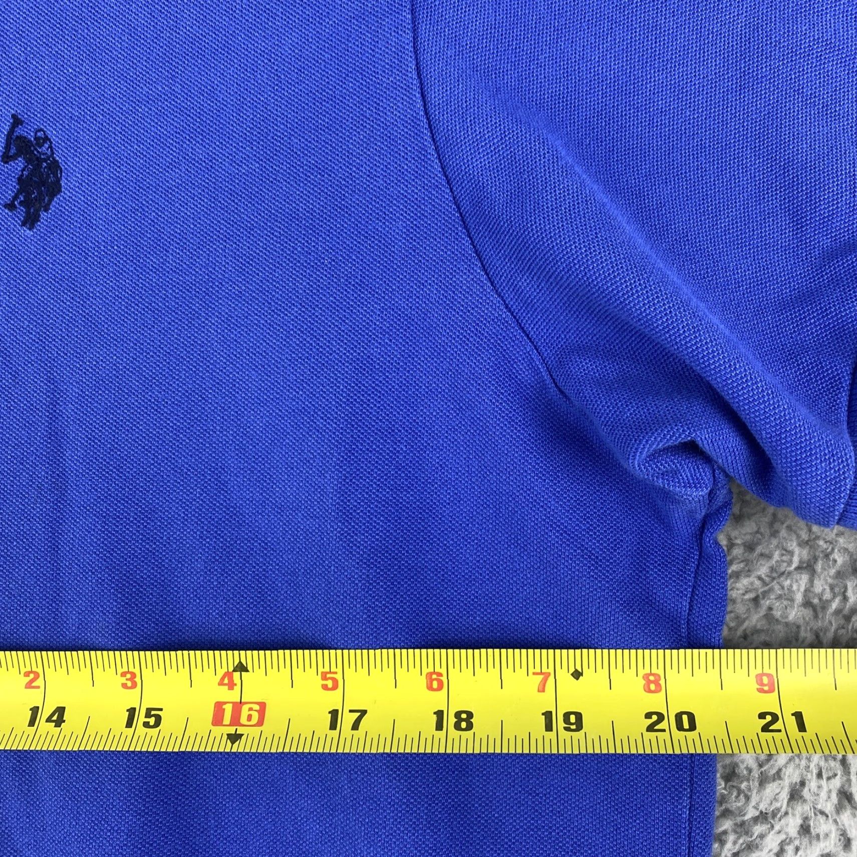 Polo Ralph Lauren Polo Ralph Lauren Men's Blue Short Sleeve Golf Shirt Size L Large/ 42-7 Size US L / EU 52-54 / 3 - 4 Thumbnail