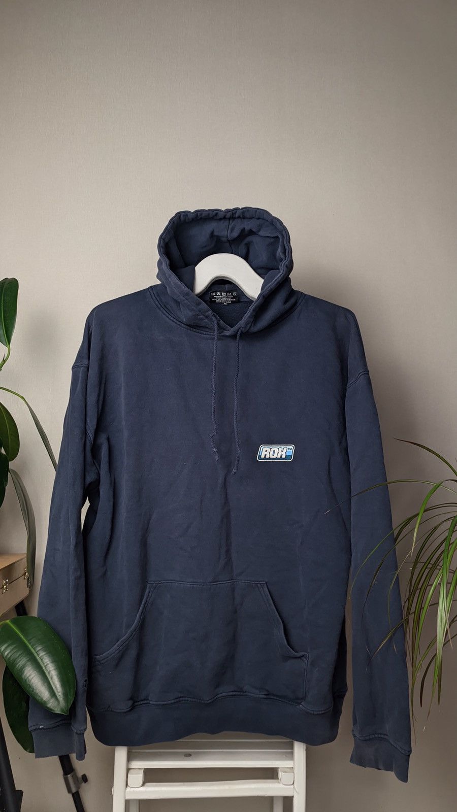 Santa Cruz Skateboards × Vintage Y2K ROX SK8 vintage faded oversized Hoodie Size US XL / EU 56 / 4 - 2 Thumbnail