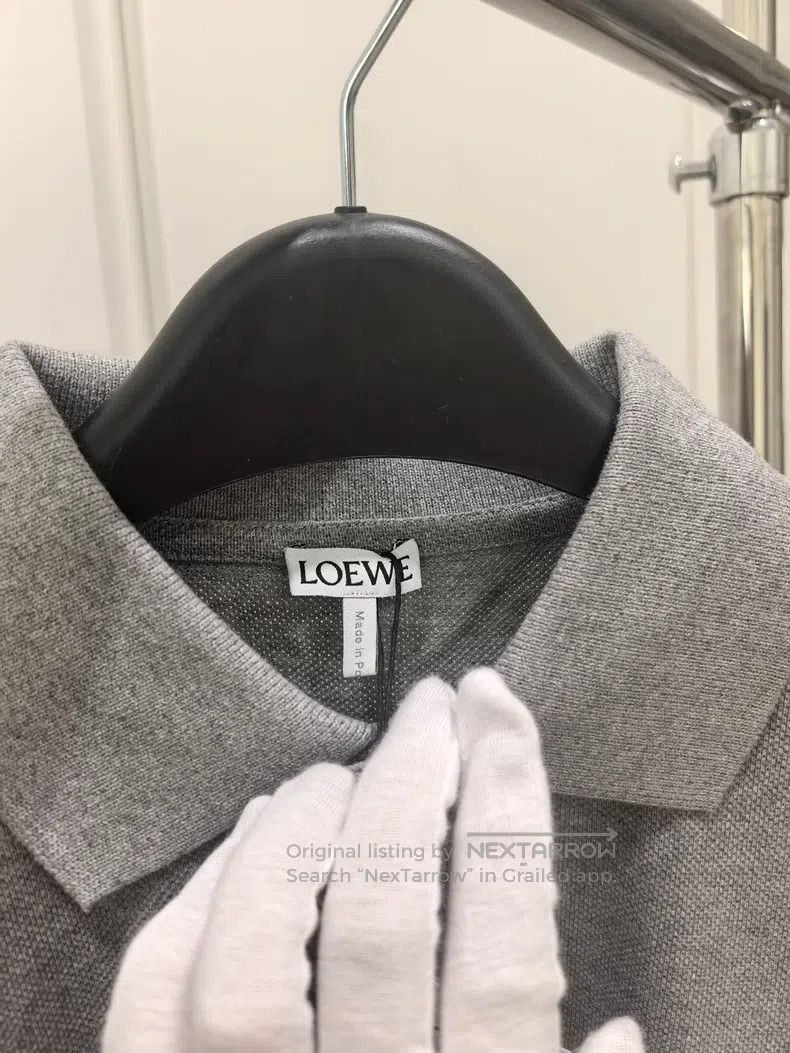 Loewe Loewe Gray Polo Shirt Size US M / EU 48-50 / 2 - 3 Thumbnail