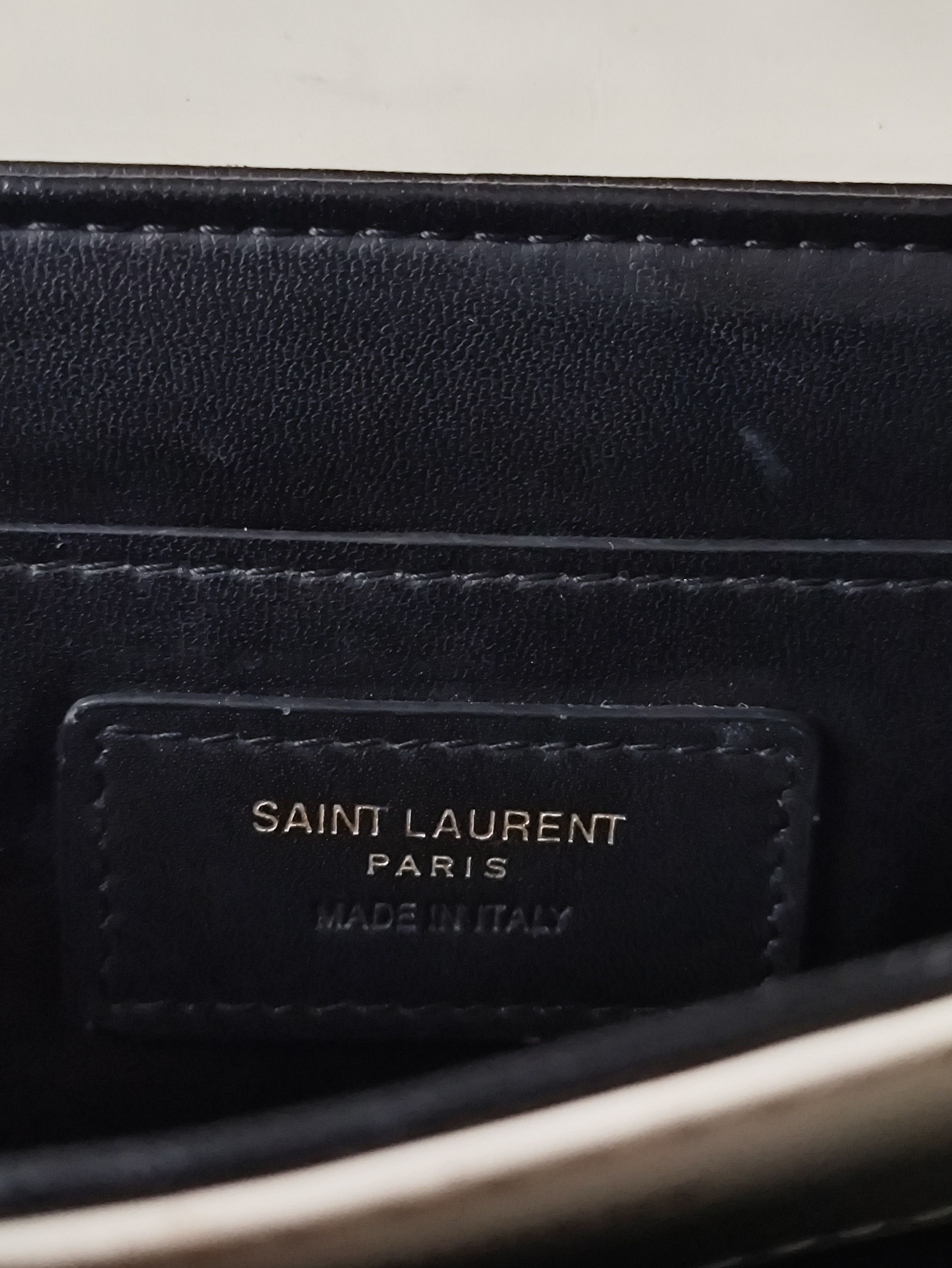 Yves Saint Laurent White Leather Mailbox Size ONE SIZE - 5 Thumbnail