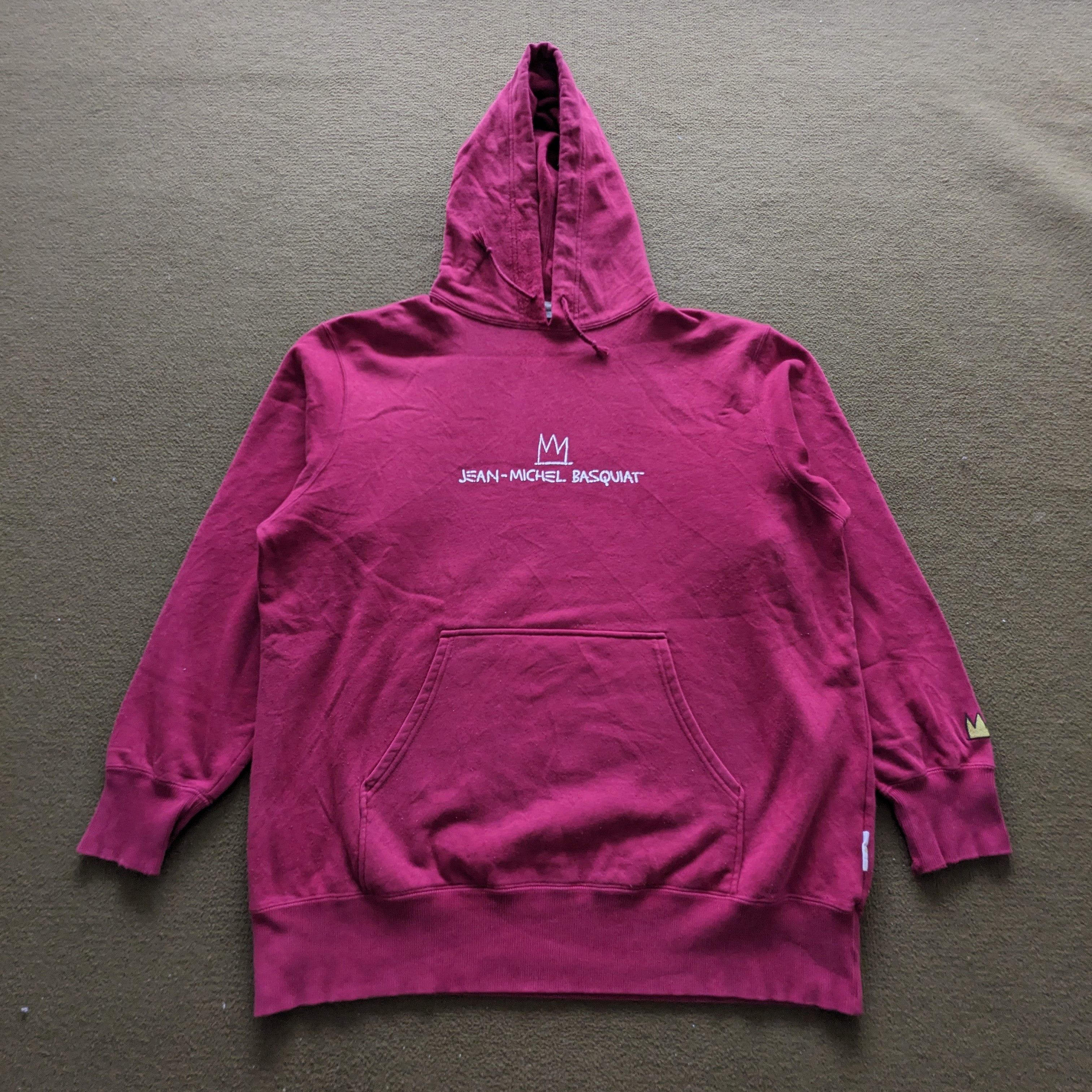 Vintage Vintage Jean Michel Basquiat Japanese Brand Hoodies Size US XL / EU 56 / 4 - 1 Thumbnail