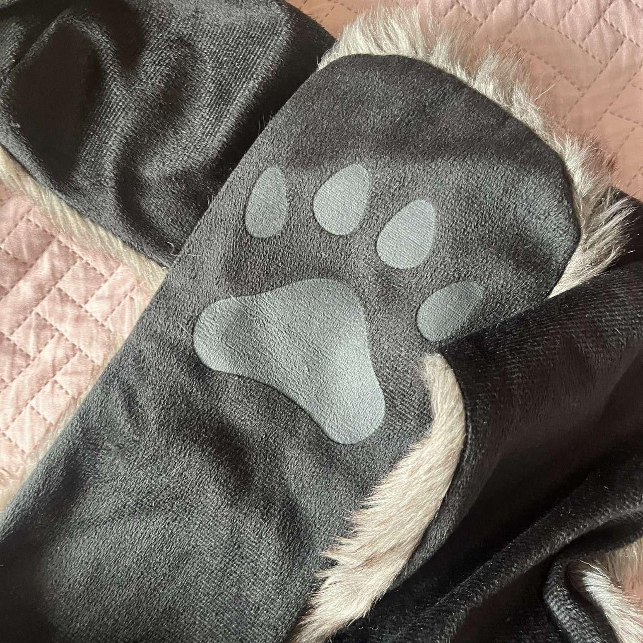 Other Y2k Fluffy Winter Plush Cat Hat-Gloves Size ONE SIZE - 4 Thumbnail