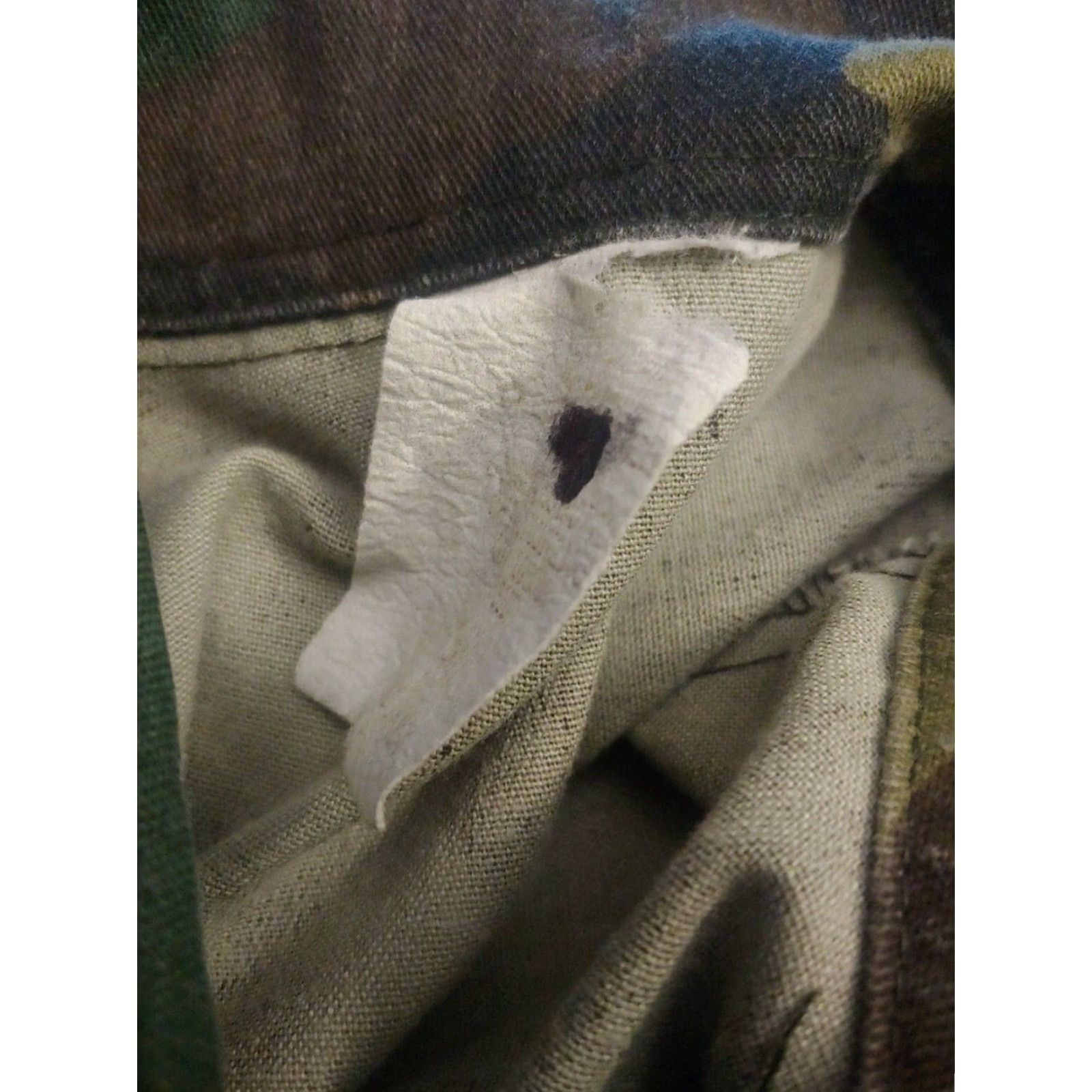 Vintage VINTAGE Woodland Camo Field Jacket Men Small Canvas Green Lightweight Hunting Military Jacket Truck? Size US S / EU 44-46 / 1 - 4 Thumbnail