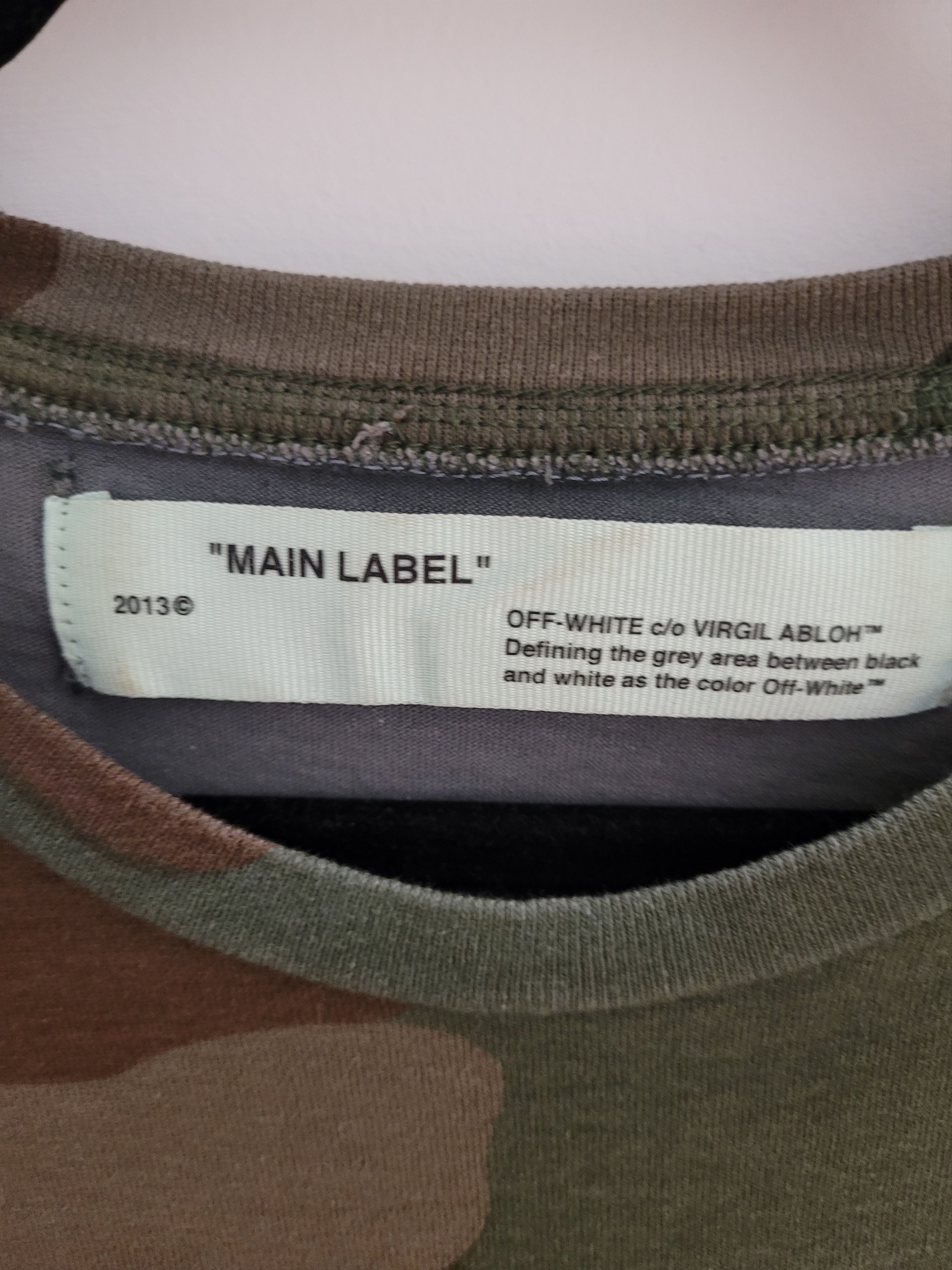 Off-White Off-White Camo Impressionism Arrows T-Shirt Size US XS / EU 42 / 0 - 2 Thumbnail