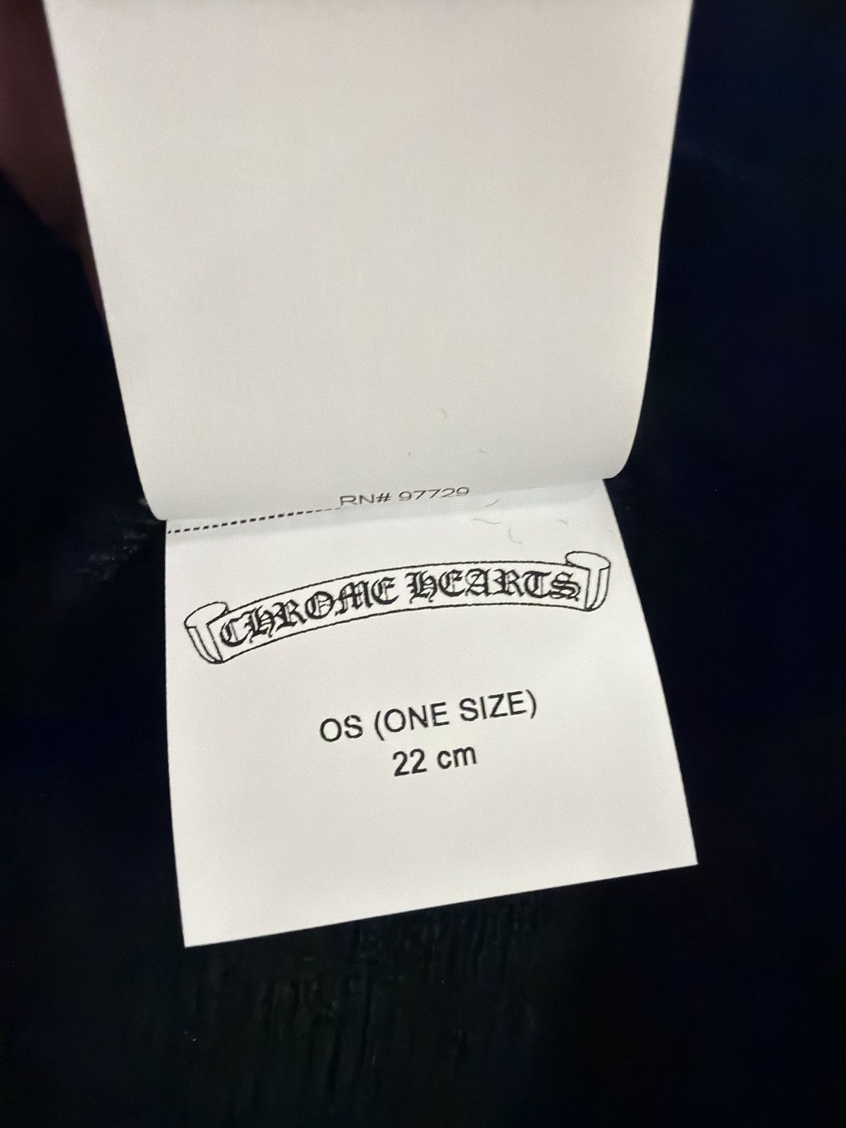 Chrome Hearts CHROME HEARTS LOGO BEANIE BLACK Size ONE SIZE - 4 Thumbnail