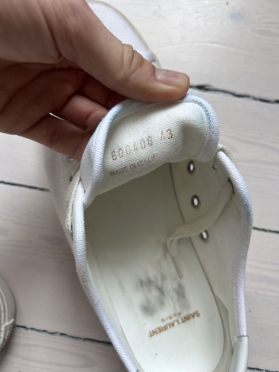 Saint Laurent Paris Saint Laurent Low Malibu Sneakers Size US 10 / EU 43 - 6 Thumbnail