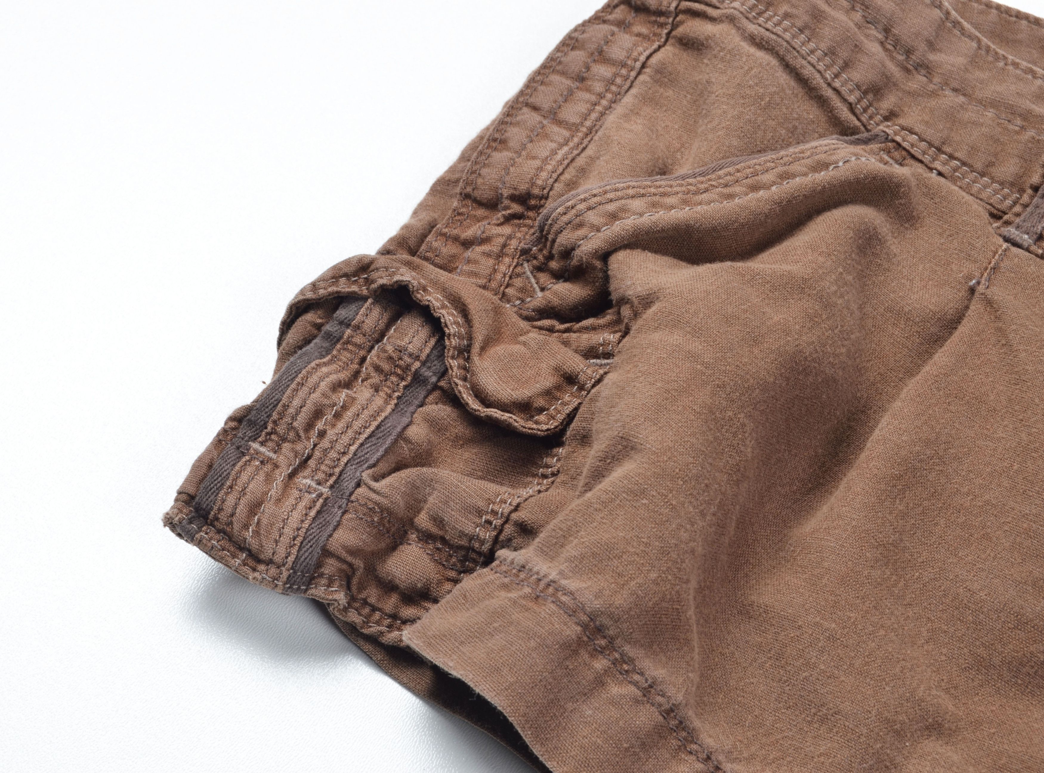 Abercrombie & Fitch Vintage Abercrombie & Fitch Y2K Linen Blend Micro Skirt Size 34" / US 12 / IT 48 - 6 Thumbnail