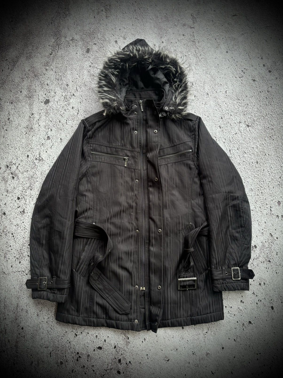 Le Grande Bleu (L.G.B.) 2000's Sorridere ifsixwasnine lgb style fur jacket Size US M / EU 48-50 / 2 - 2 Thumbnail