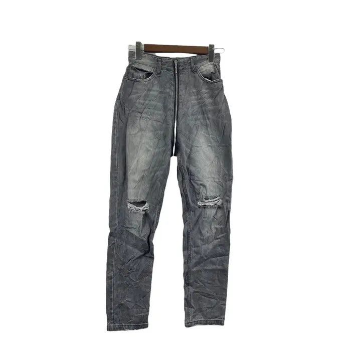 Vintage Vtg JOUETIE JAPANESE DENIM Grey Distress Season Jeans Pant Size US 30 / EU 46 - 1 Thumbnail