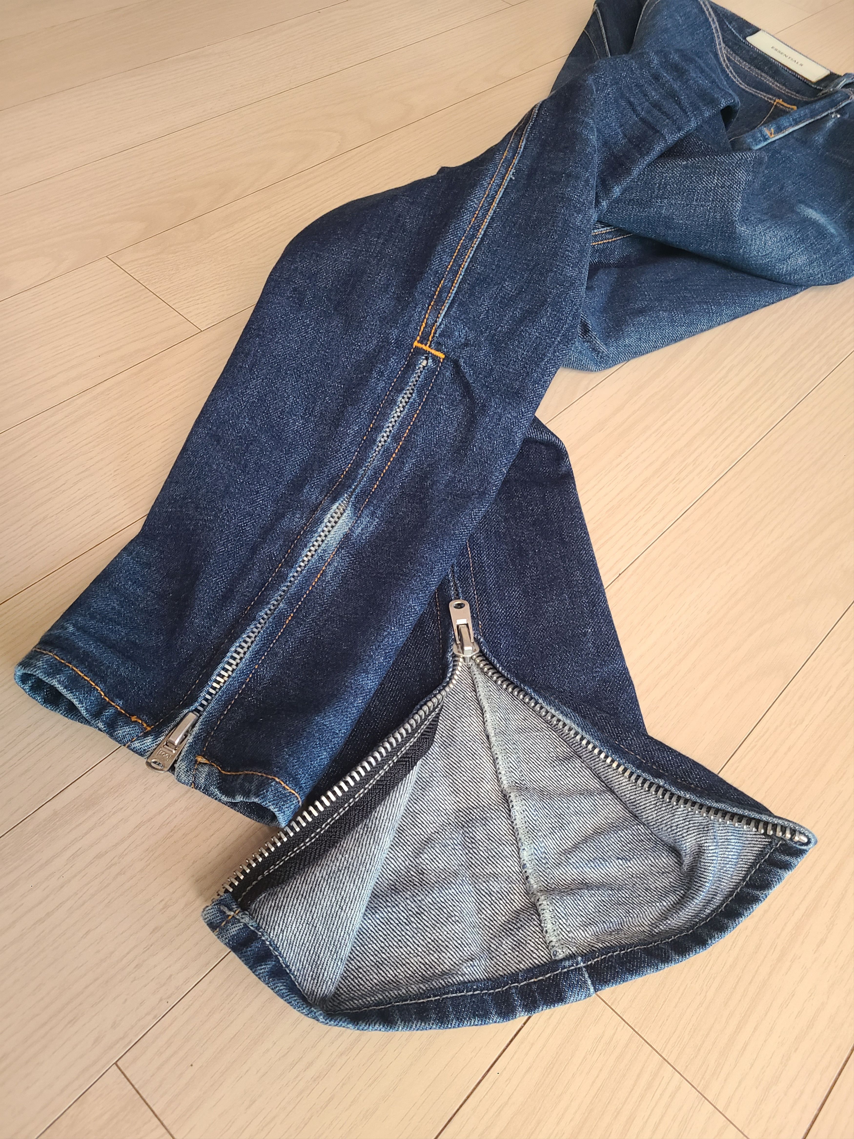 Fear of God Essentials Zip Denim Size US 32 / EU 48 - 9 Thumbnail