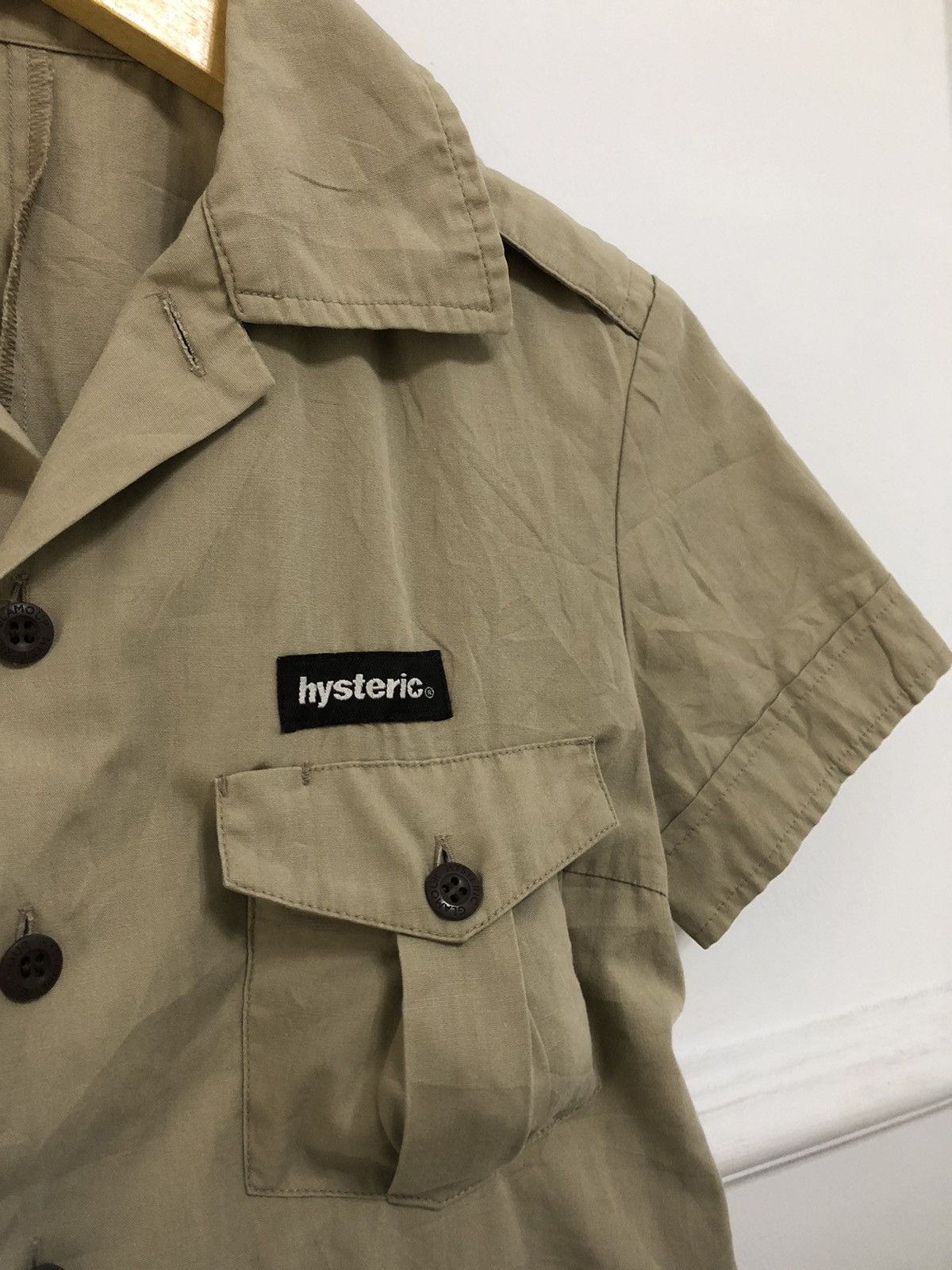 Hysteric Glamour × If Six Was Nine × Japanese Brand Hysteric Glamour Utility Button Mini Dress Size S / US 4 / IT 40 - 7 Thumbnail
