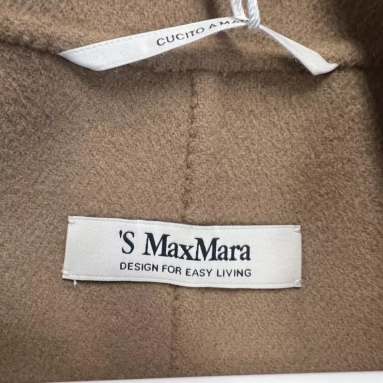 Max Mara Max Mara Double-faced cashmere coat camel Size S / US 4 / IT 40 - 3 Thumbnail