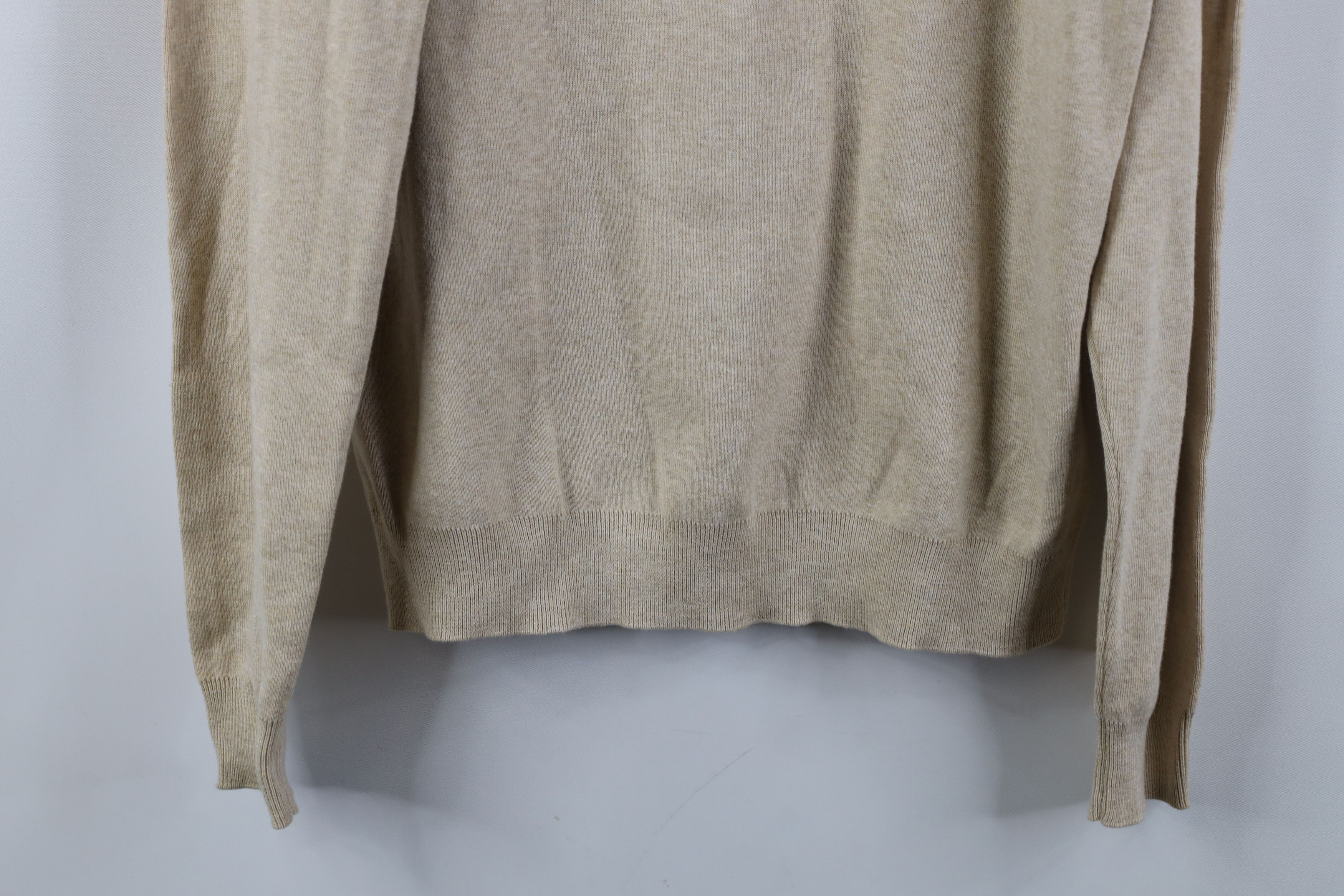 Ralph Lauren Vintage 90s Ralph Lauren Cotton Ribbed Knit Long Sleve Polo Size US M / EU 48-50 / 2 - 12 Thumbnail