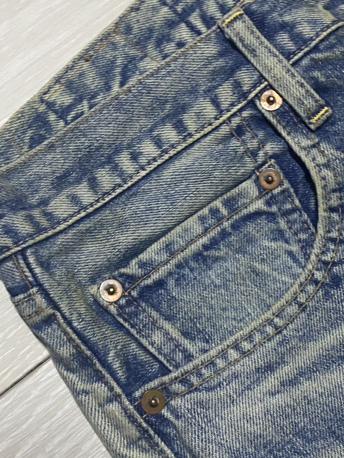 Japanese Brand Vintage Japanese Rna Bleach Distressed Loose Jeans Size US 32 / EU 48 - 9 Thumbnail