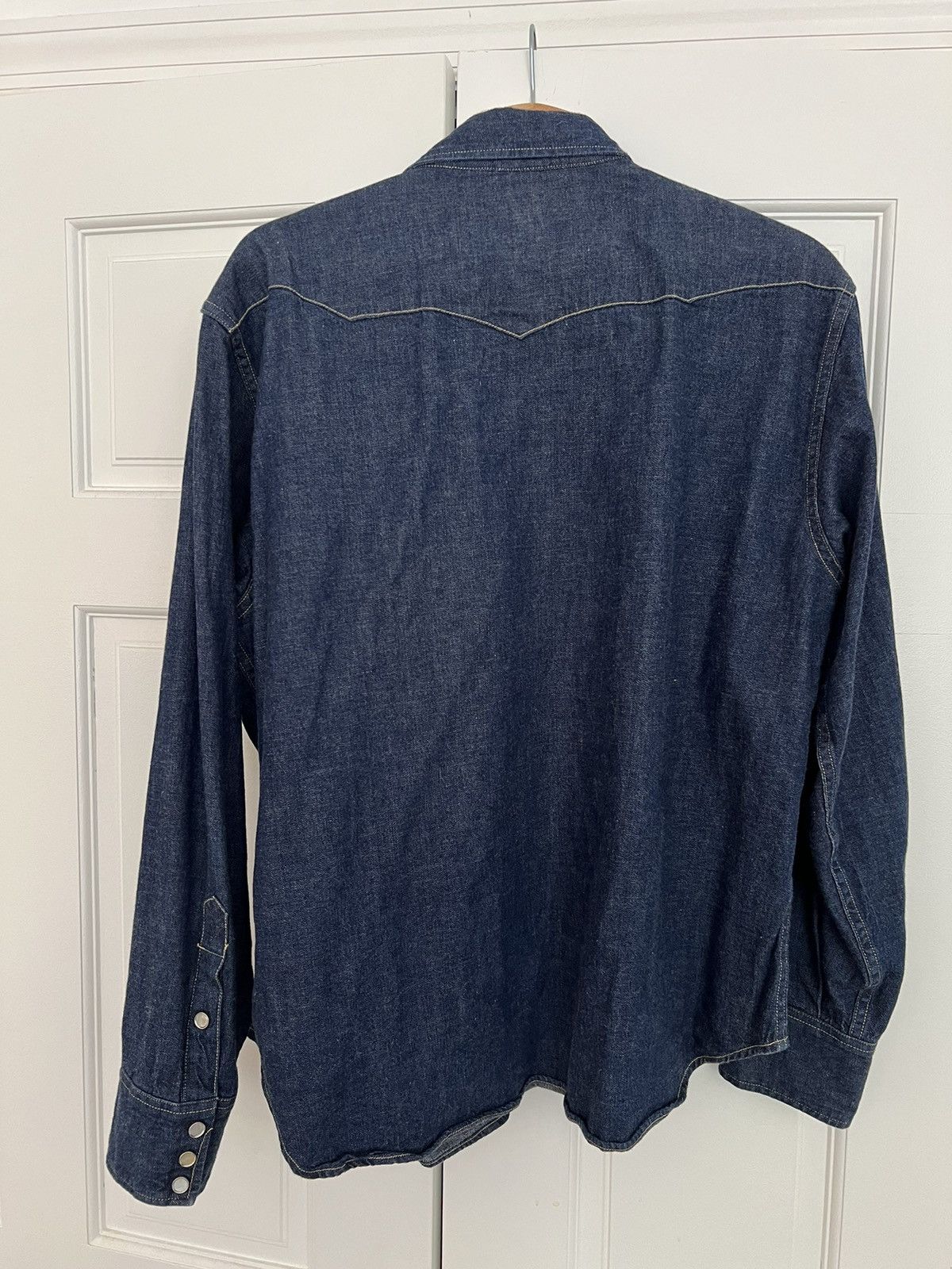 Sugar Cane Sugar cane 8oz denim western shirt | Grailed