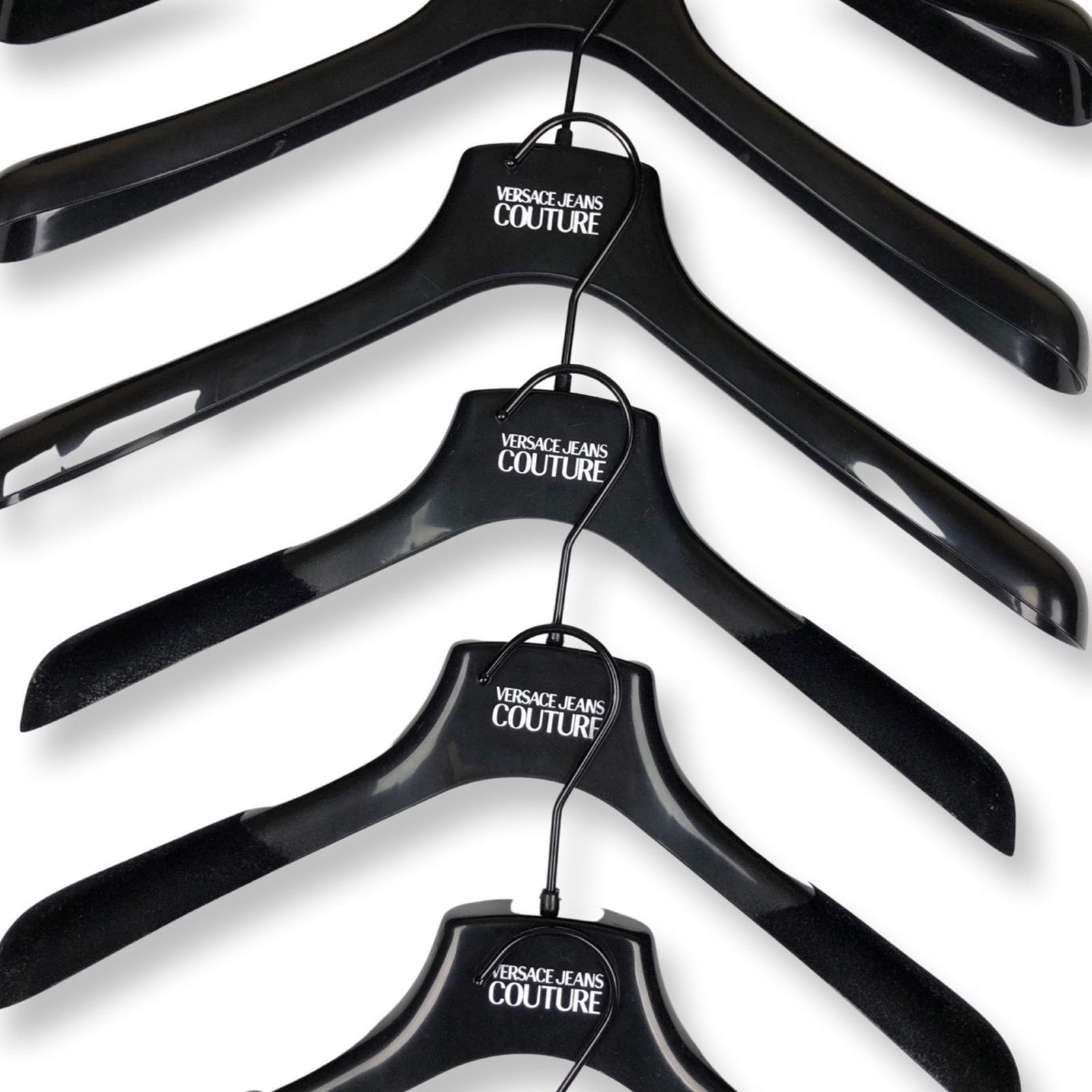 Versace Versace Logo Plastic Hangers Size ONE SIZE - 4 Thumbnail