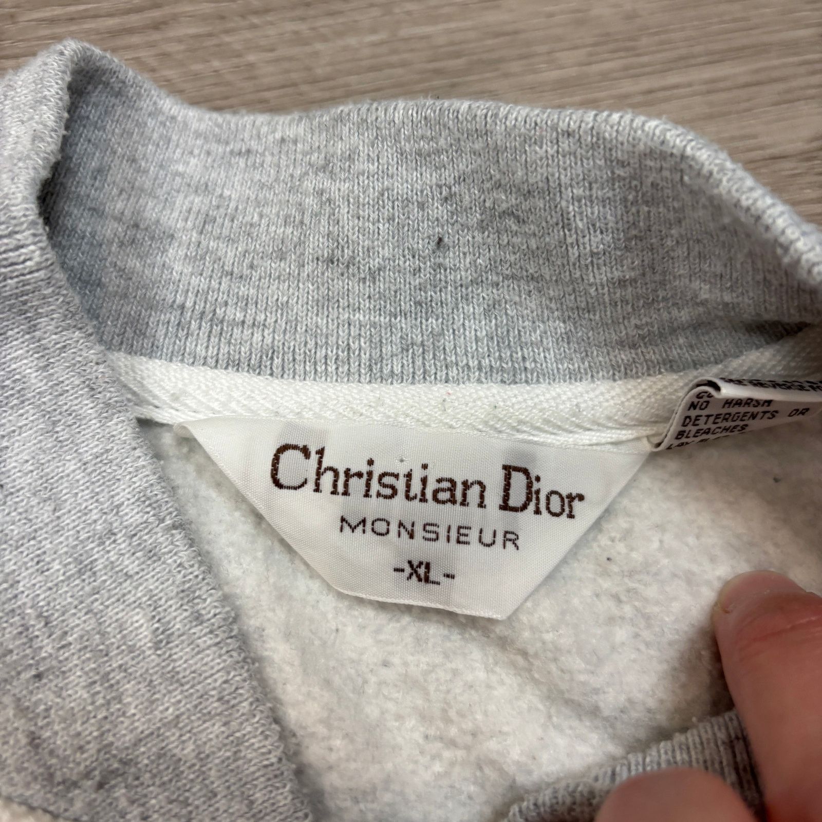 Christian Dior Monsieur × Vintage Vintage Christian Dior Sport Bomber Track Jacket Men's XL Size US XL / EU 56 / 4 - 5 Thumbnail
