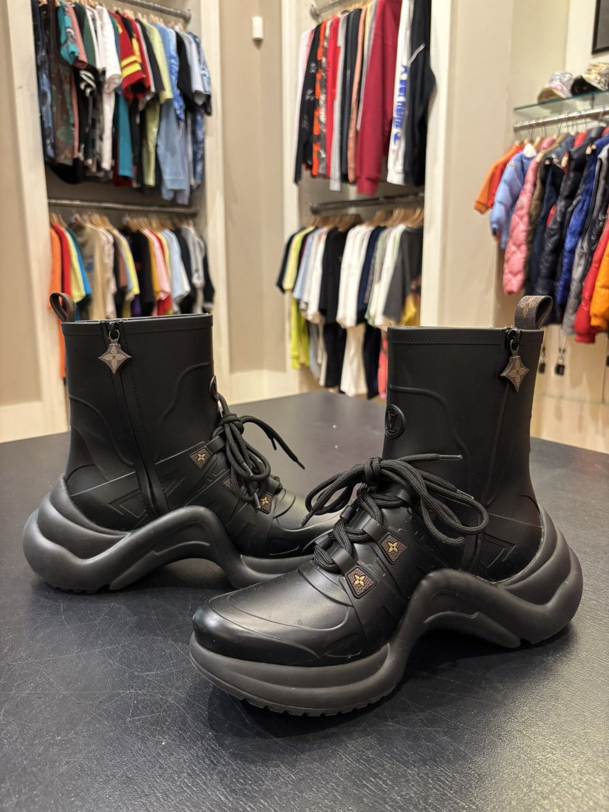 Louis Vuitton Louis Vuitton Archlight Rainboot Size US 8 / EU 41 - 3 Thumbnail