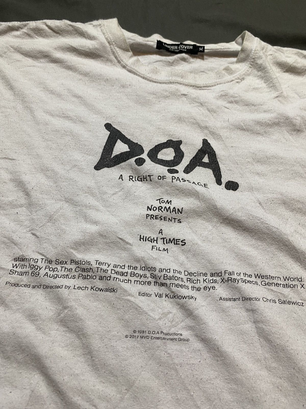 Japanese Brand × Jun Takahashi × Undercover Undercover x D.O.A Tshirts Size US XL / EU 56 / 4 - 3 Thumbnail