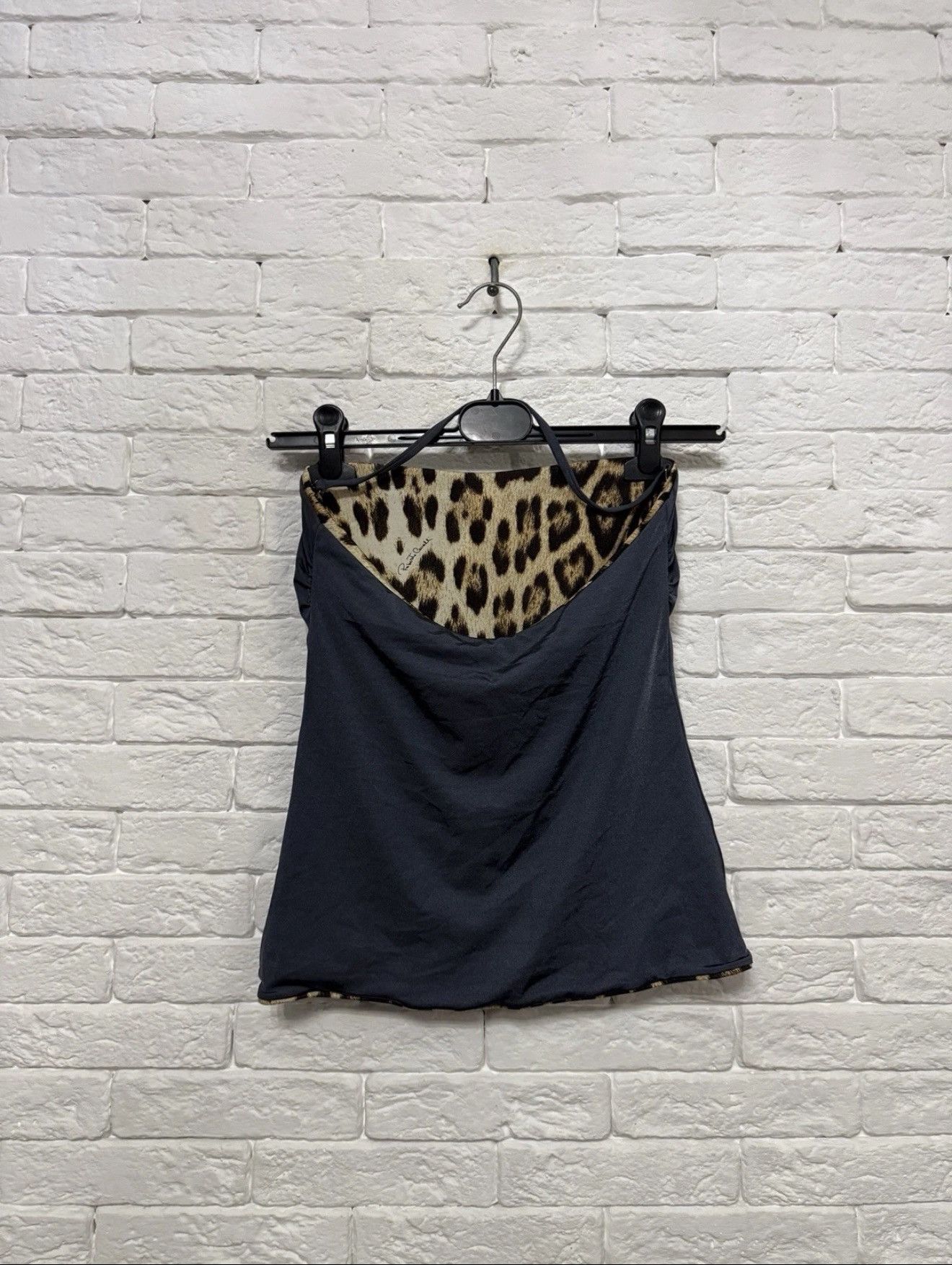 Roberto Cavalli Roberto Cavalli Double Sided Tube Top Leopard Pattern Sz M Size M / US 6-8 / IT 42-44 - 12 Thumbnail