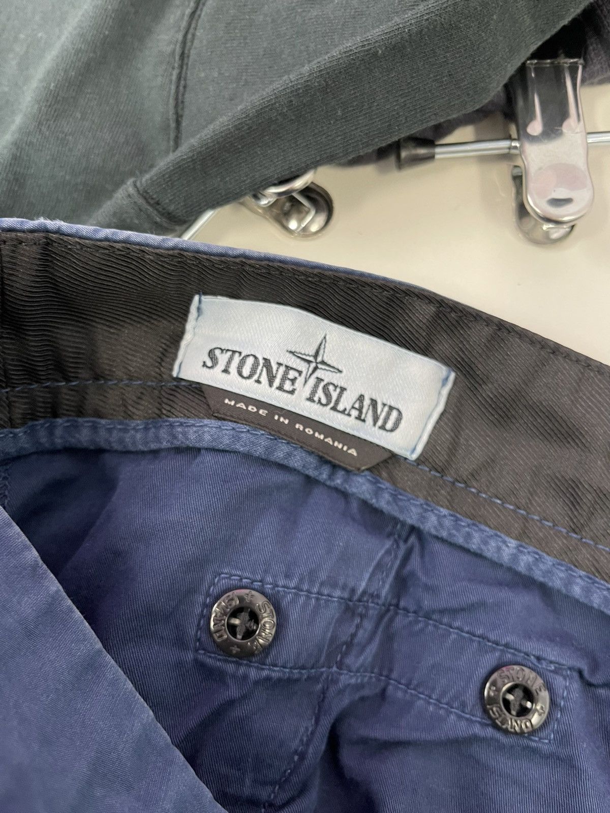 Stone Island Stone Island Multi Pocket Cargo Pants Navy Size US 38 / EU 54 - 4 Thumbnail