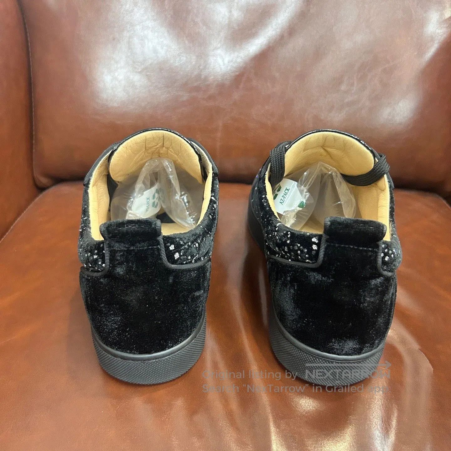 Christian Louboutin CL Black Diamond Casual Shoes. Size US 9 / EU 42 - 2 Thumbnail