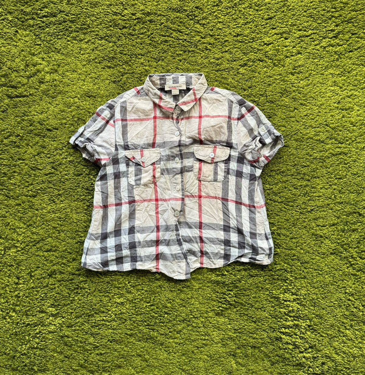 Burberry × Designer Burberry iconic nova check kids shirt Size US XXS / EU 40 - 1 Thumbnail