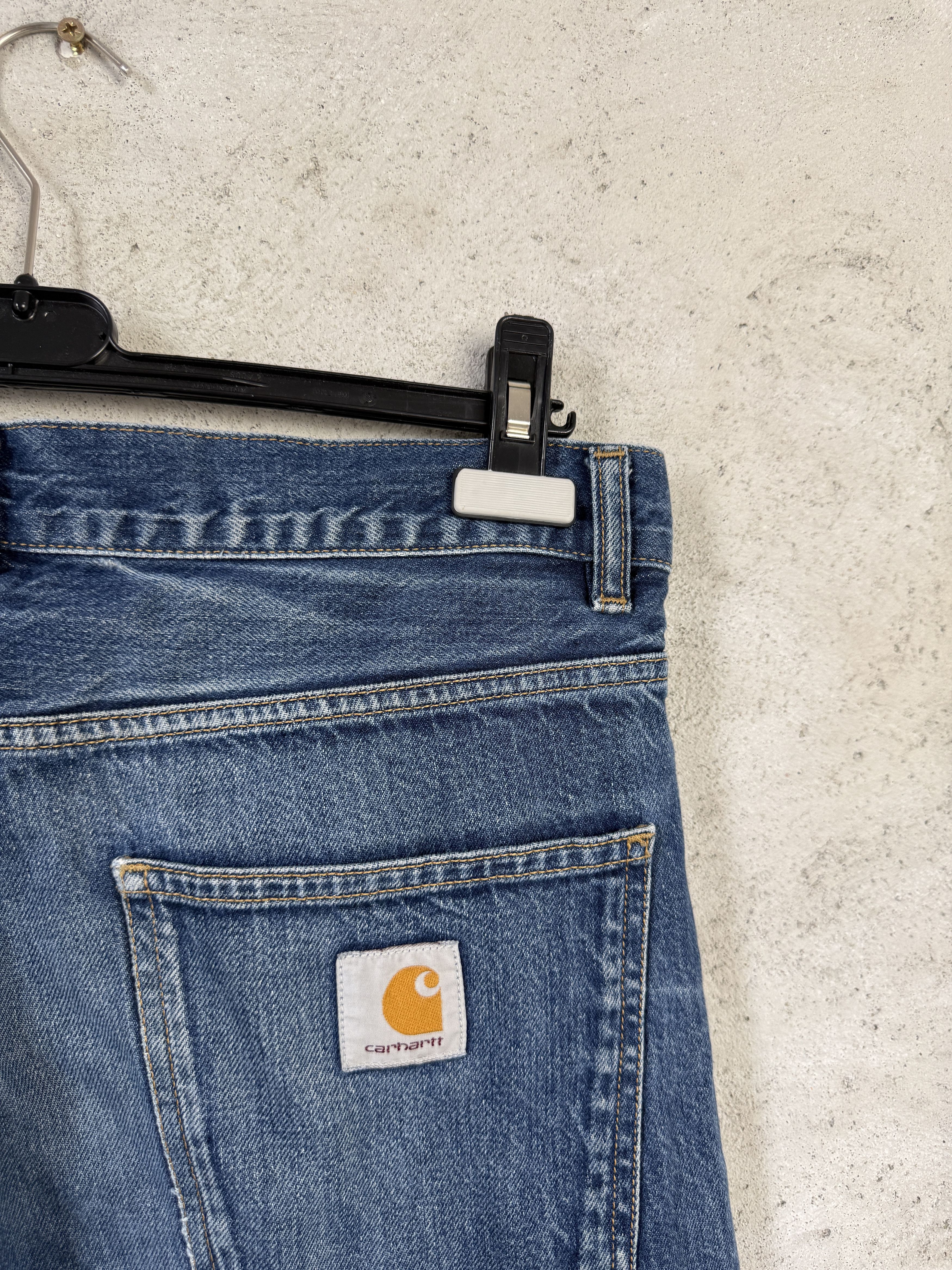 Carhartt Wip Carhartt WIP Nevel Pant denim jeans casual skate rap Size US 32 / EU 48 - 5 Thumbnail