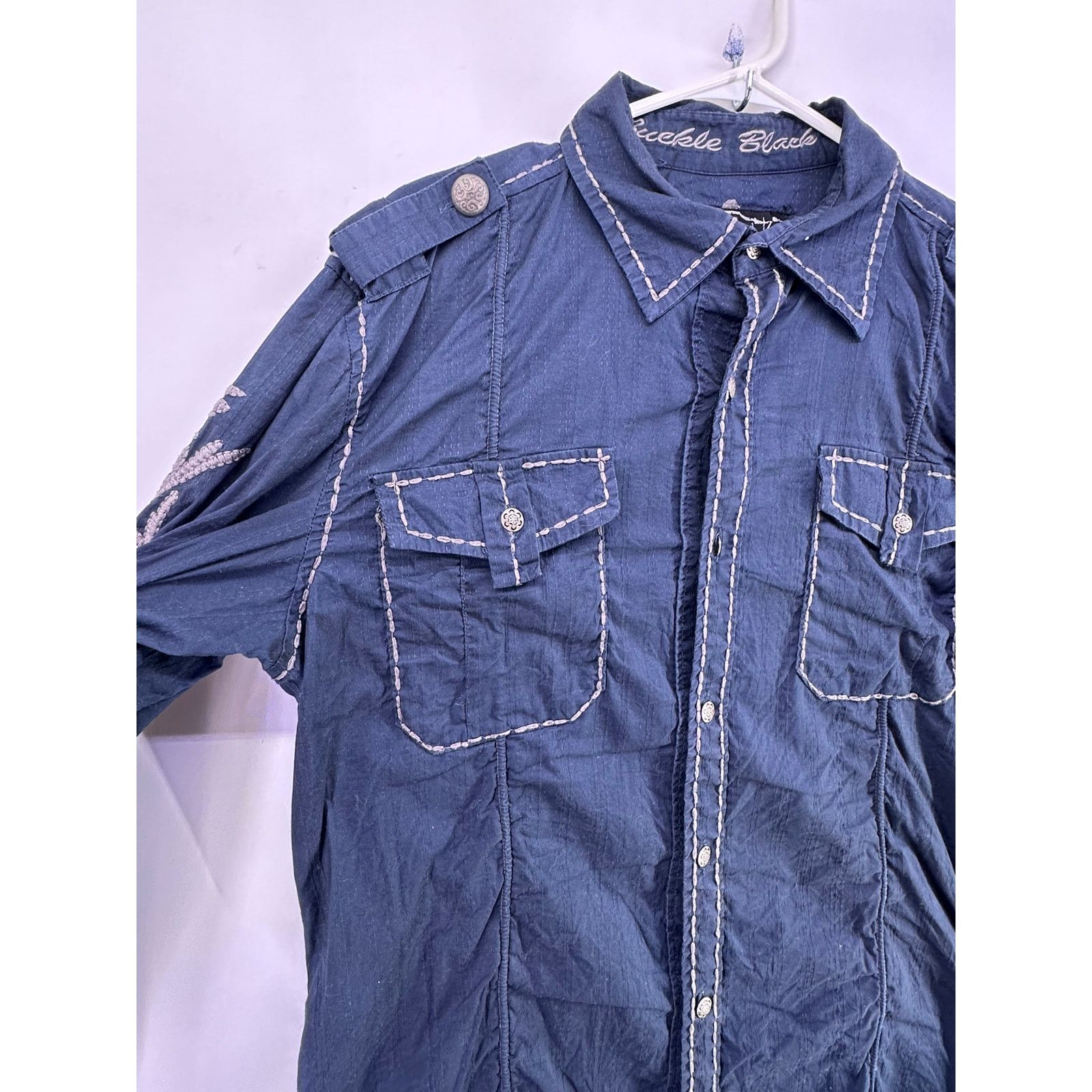 Buckle Black BUCKLE BLACK LABEL 48 Embroidered shoulder & Back Size M Size US M / EU 48-50 / 2 - 3 Thumbnail