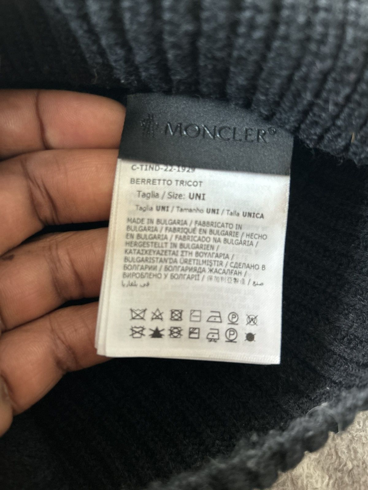 Moncler Moncler Beanie Size ONE SIZE - 3 Thumbnail