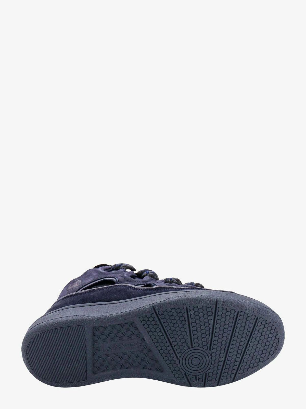 Lanvin o1w1db10125 Curb Lace Up Sneakers in Blue Size US 9 / EU 42 - 4 Thumbnail