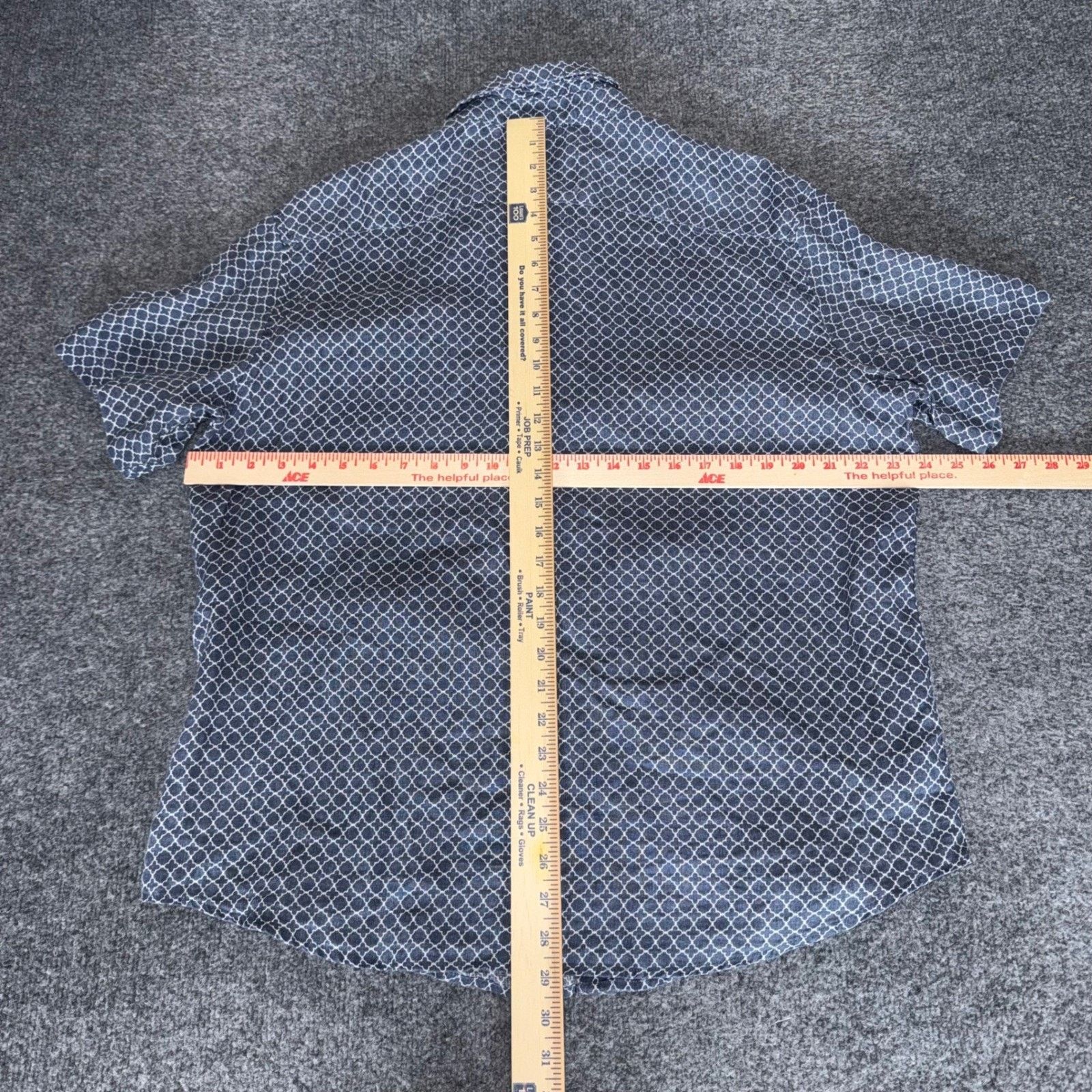 Other Daniel Hechter Paris Linen Shirt Mens XL Geometric Casual Size US XL / EU 56 / 4 - 4 Thumbnail