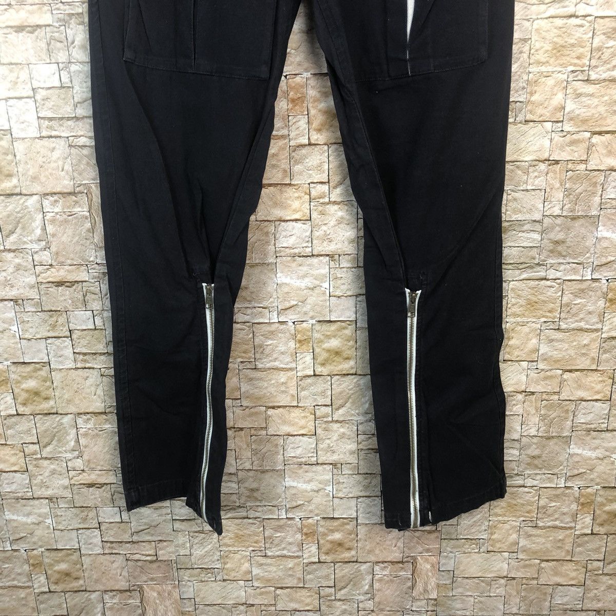 Japanese Brand Filativa Black bush Cargo Multipocket Pants #A83 Size US 32 / EU 48 - 7 Thumbnail