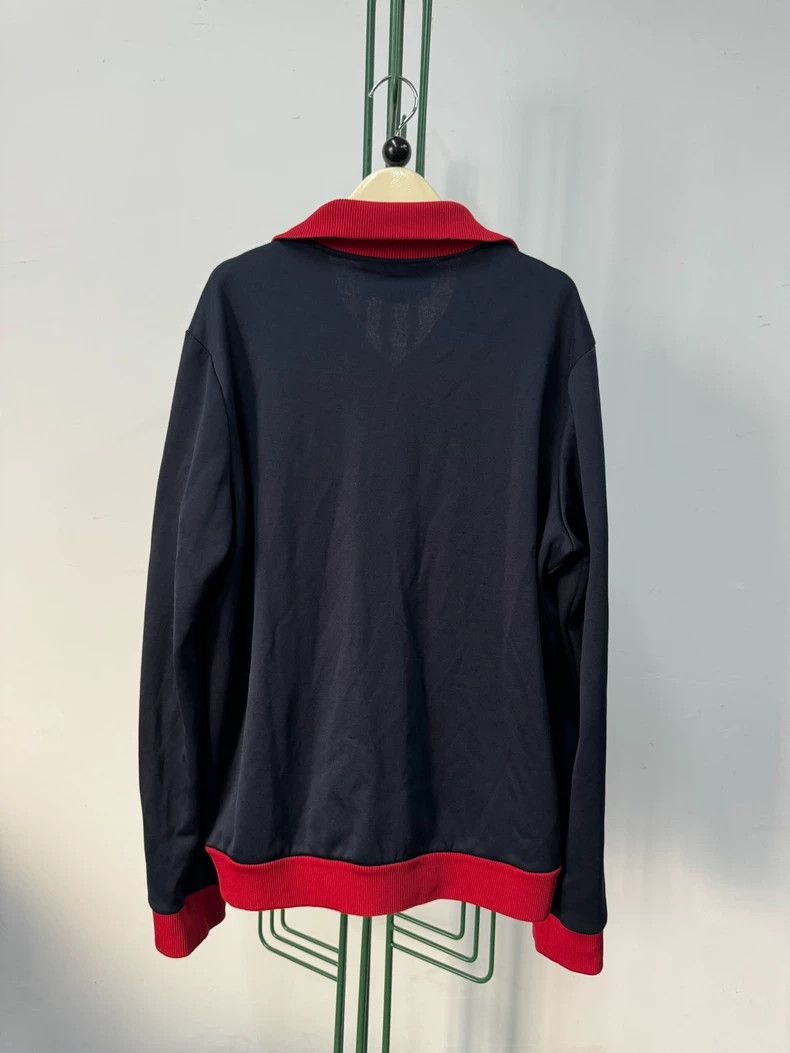 Gucci Gucci Red and green color block little bee embroidery zipp Size US XL / EU 56 / 4 - 2 Thumbnail