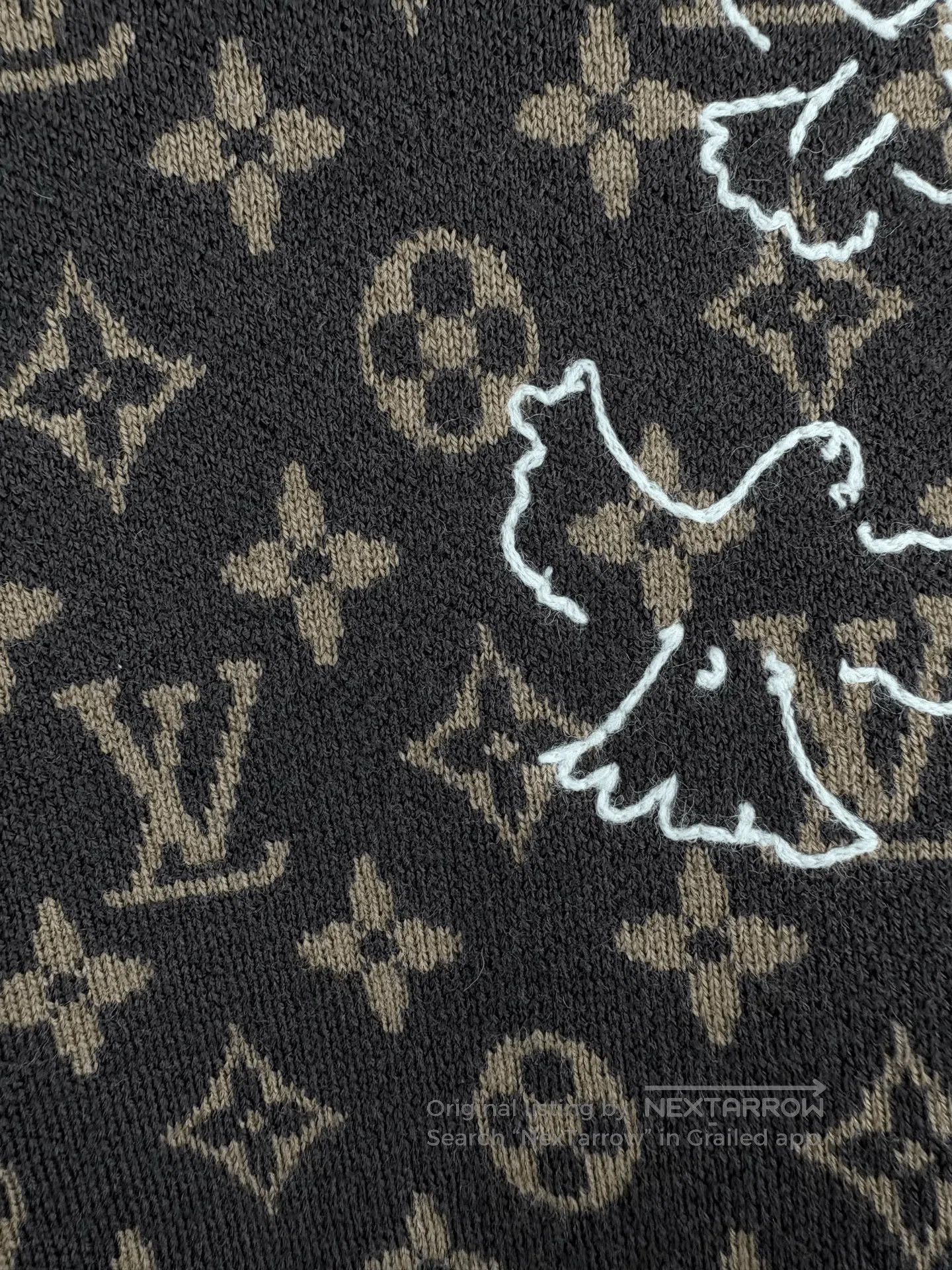 Louis Vuitton Louis Vuitton Monogram Logo Sweater. Size US XXL / EU 58 / 5 - 4 Thumbnail
