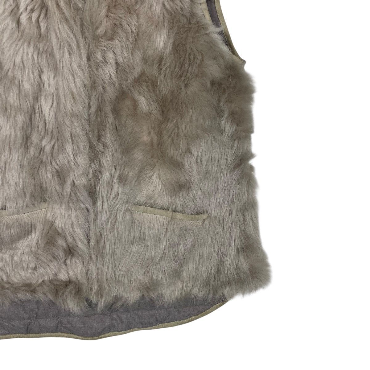 Japanese Brand El Midas Brown Hooded Faux Fur Vest Size M / US 6-8 / IT 42-44 - 4 Thumbnail