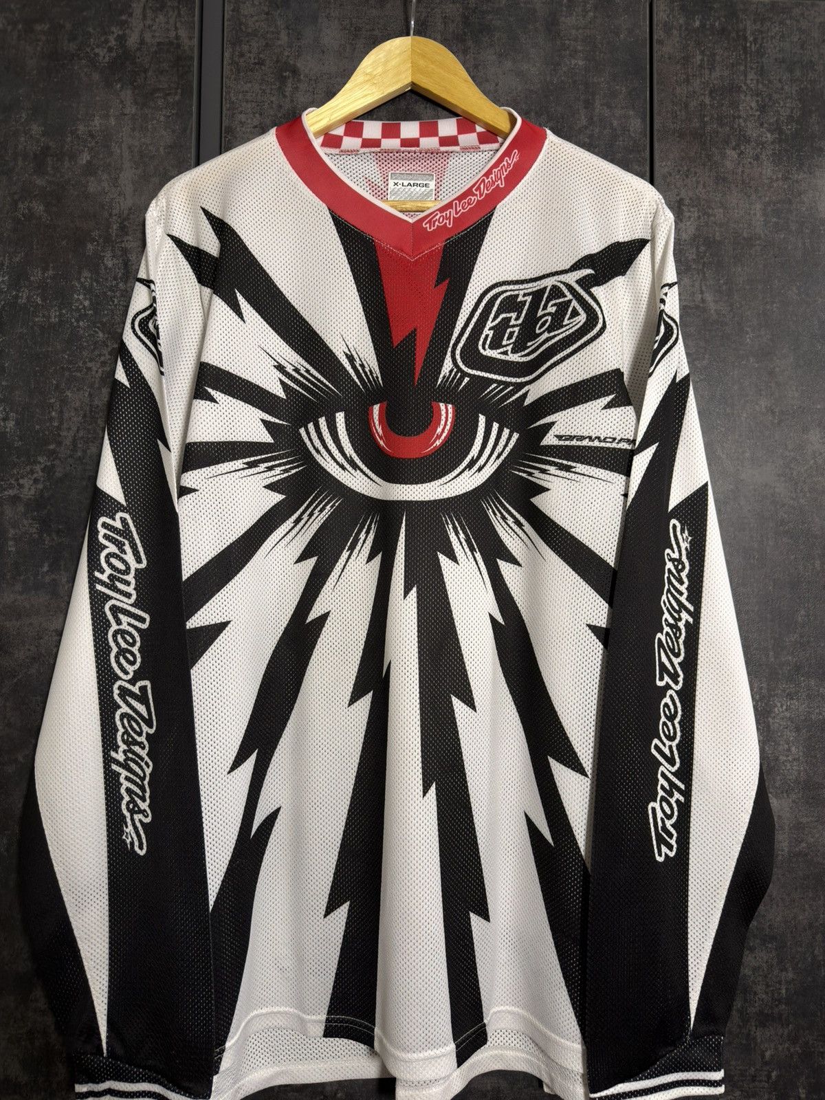 JH Design Crazy Vintage GP Racing Troy Lee Jersey Longsleeve Supreme Size US XL / EU 56 / 4 - 5 Thumbnail