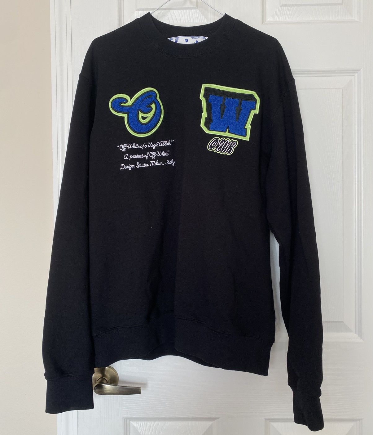 Off-White Off-White Patch Sweatshirt Size XL Size US XL / EU 56 / 4 - 1 Thumbnail