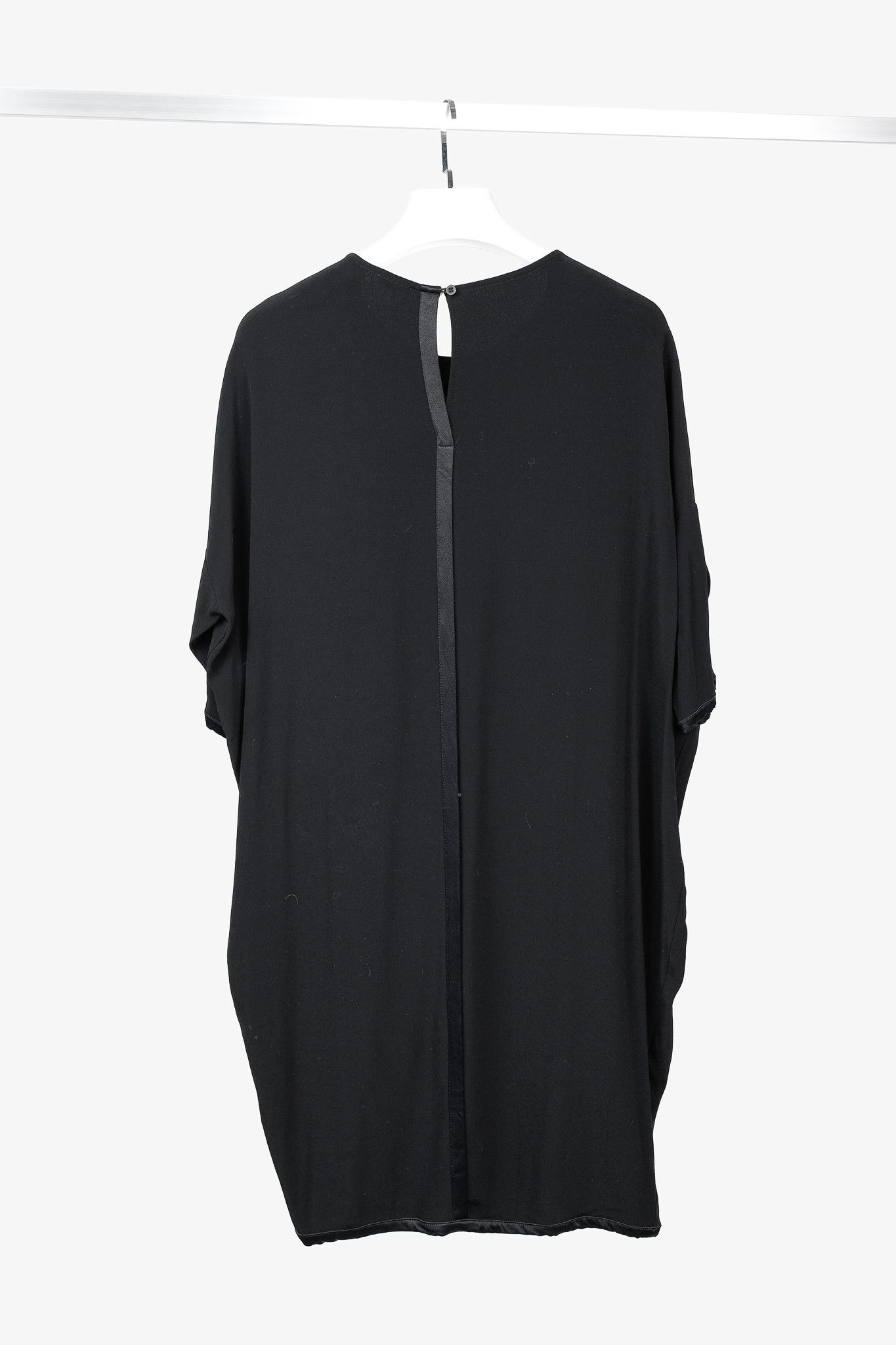 Annette Gortz Annette Gortz 2018 Sofia Black Shift Dress Size S / US 4 / IT 40 - 2 Thumbnail