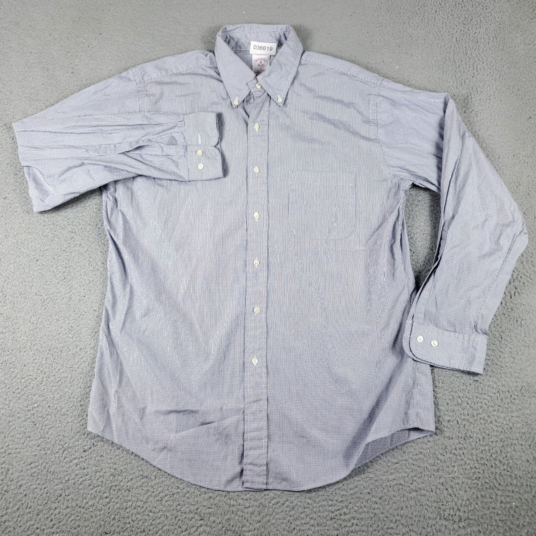 Brooks Brothers Brooks Brothers Shirt Mens Large Blue Button-Up Long Sleeve Casual Workwear Size US L / EU 52-54 / 3 - 2 Thumbnail