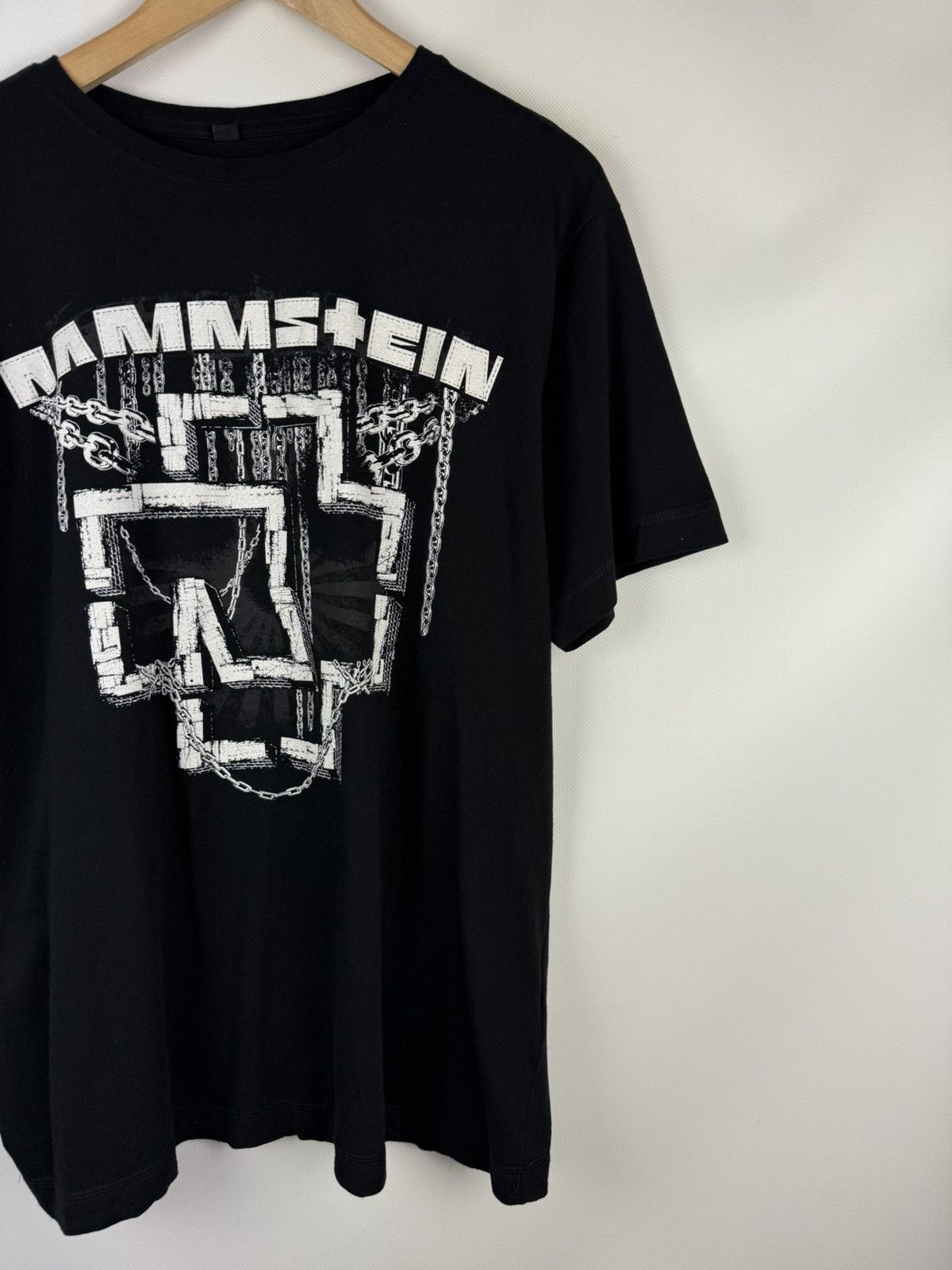 Band Tees Rammstein Graphic Print Short Sleeve Promo Band T Shirt Size US XL / EU 56 / 4 - 3 Thumbnail