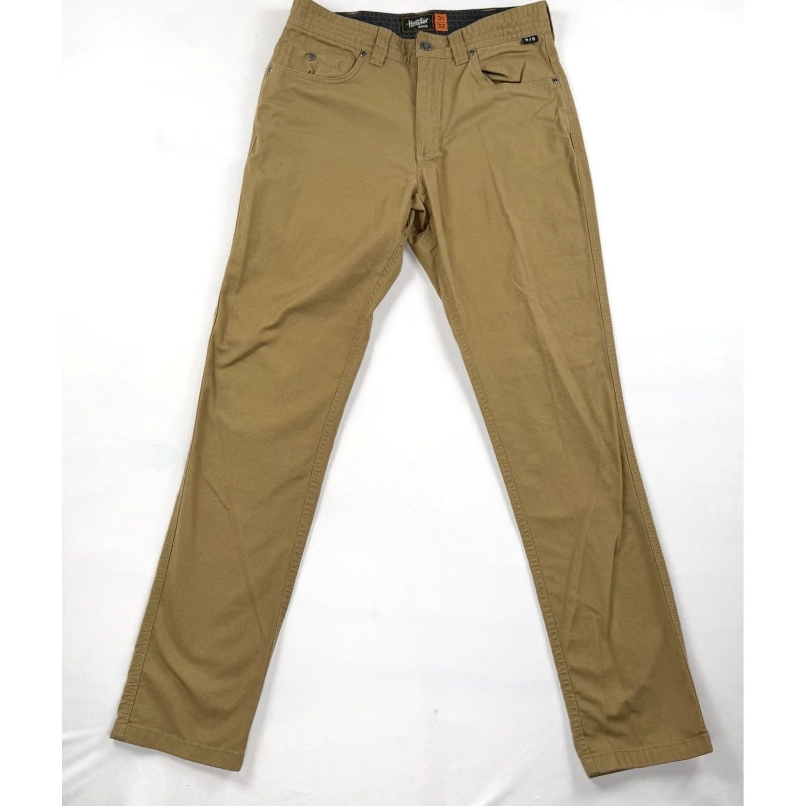 Howler Brothers Howler Brothers Pants Mens 30x31 Brown Frontside 5 Pocket Cordura Stretch Canvas Pants Regular Straight Brown 5-Pocket Frontside 30 Mens Size US 30 / EU 46 - 2 Thumbnail