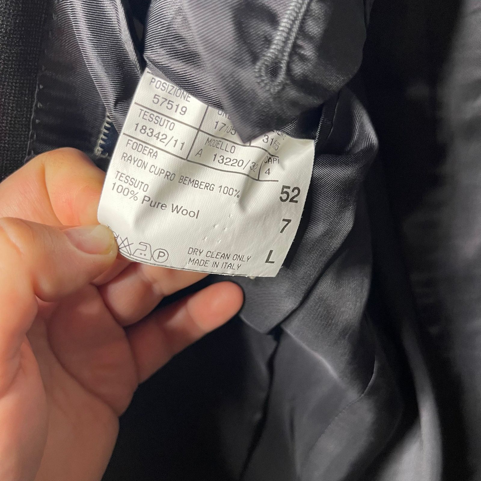 Canali Canali grey 100% pure wool 2 buttons sport jacket blazer Size 42R - 8 Thumbnail